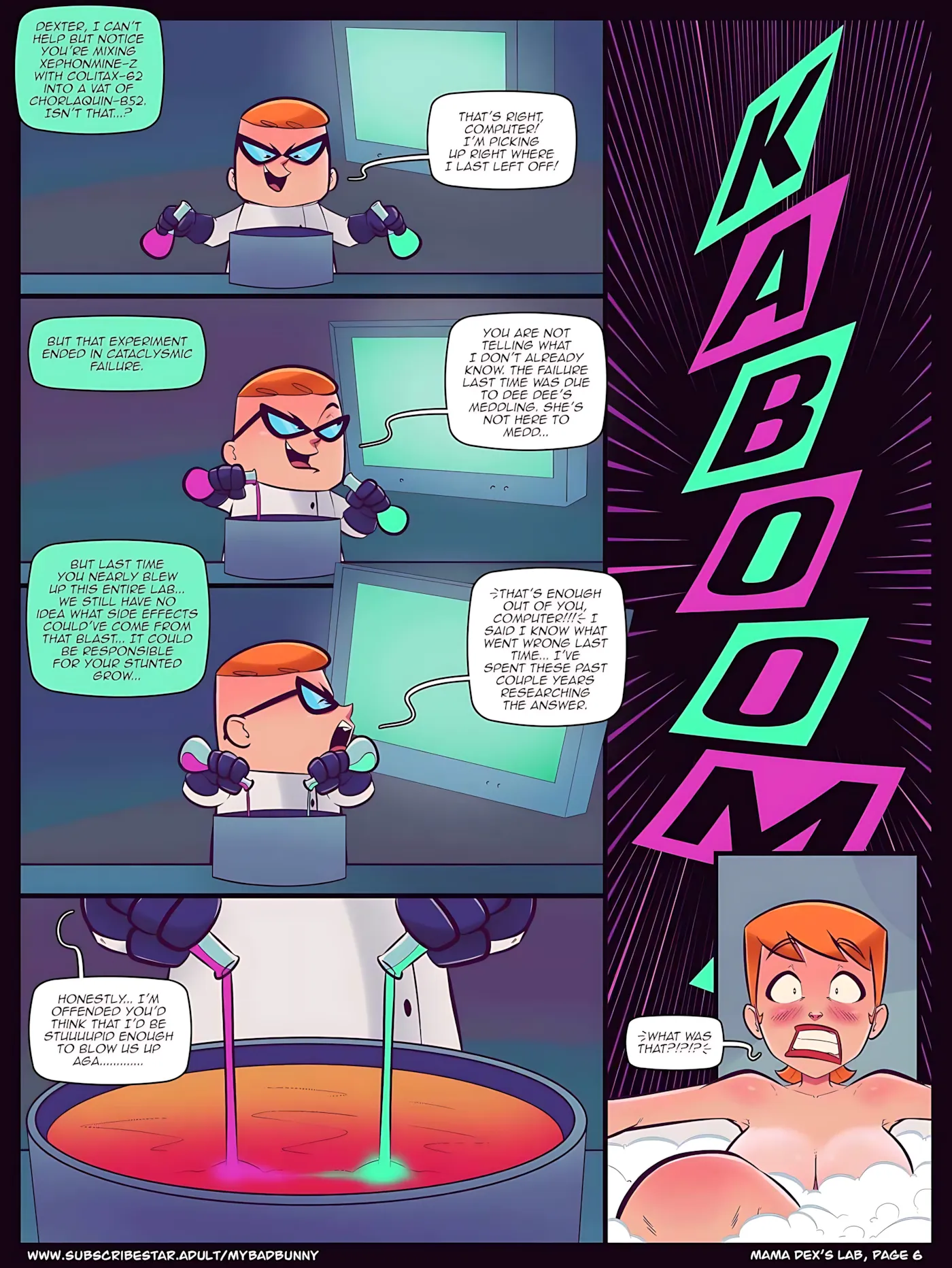 Dexter’s Dee Dee and Mom - 8. Mama Dex’s Lab - Page 7
