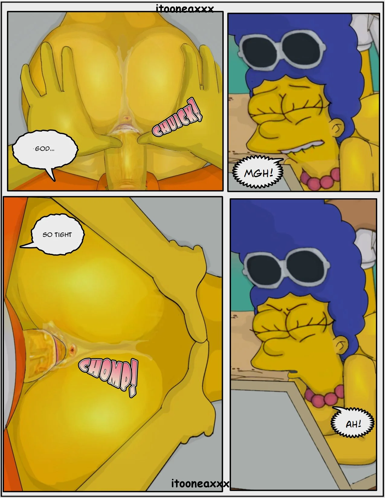 The Simpsons Porn Comics Series - 3 . On The Beach - Eng - Page 10