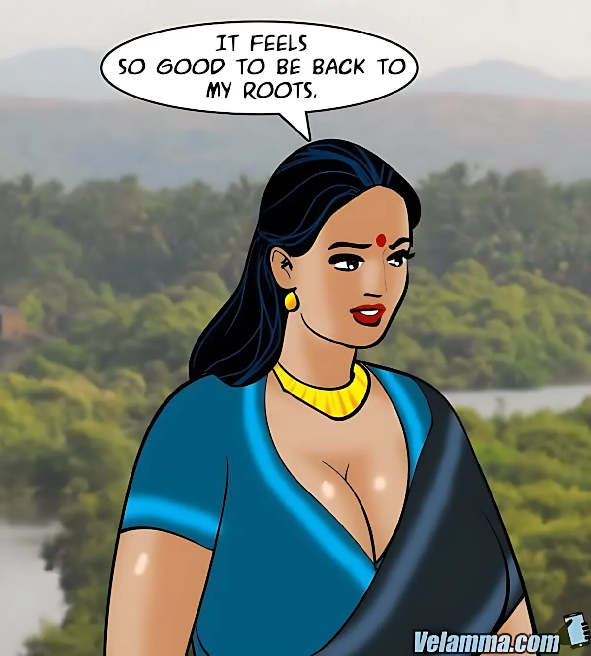 Velamma All Episodes Comics - 76 . Velamma - Episode 76 - A Chilling Ride - Page 21