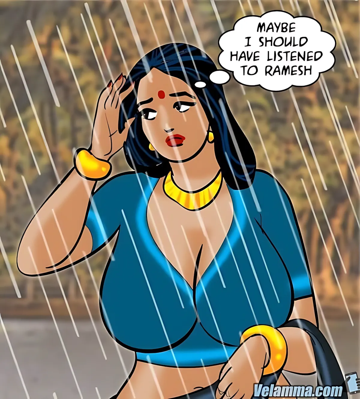 Velamma All Episodes Comics - 76 . Velamma - Episode 76 - A Chilling Ride - Page 52