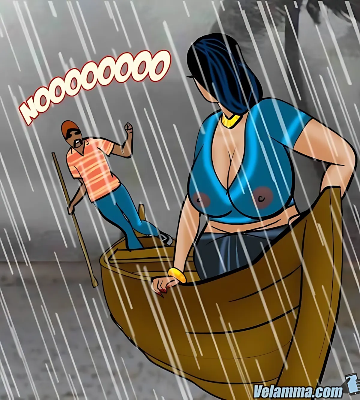 Velamma All Episodes Comics - 76 . Velamma - Episode 76 - A Chilling Ride - Page 55