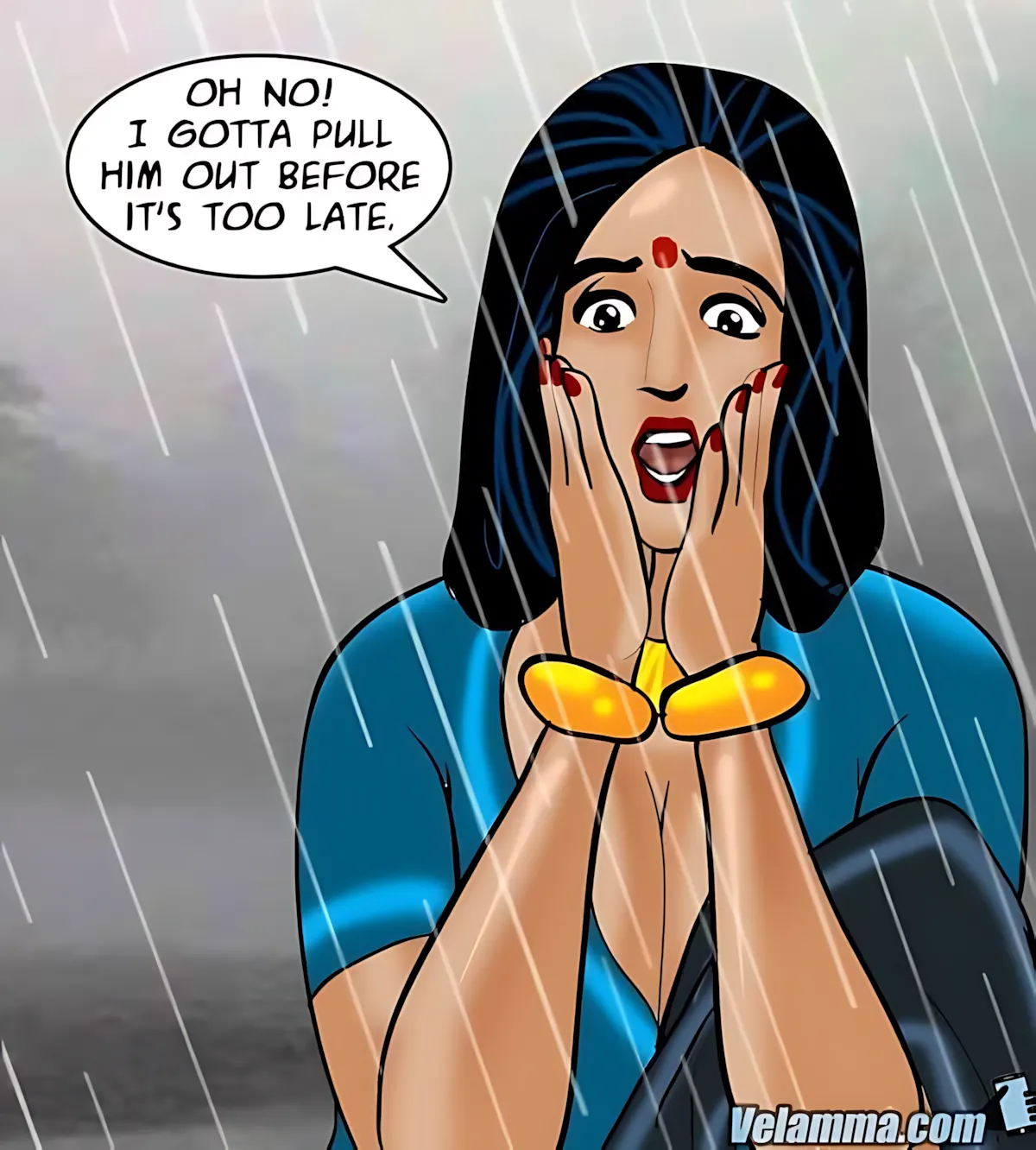 Velamma All Episodes Comics - 76 . Velamma - Episode 76 - A Chilling Ride - Page 57