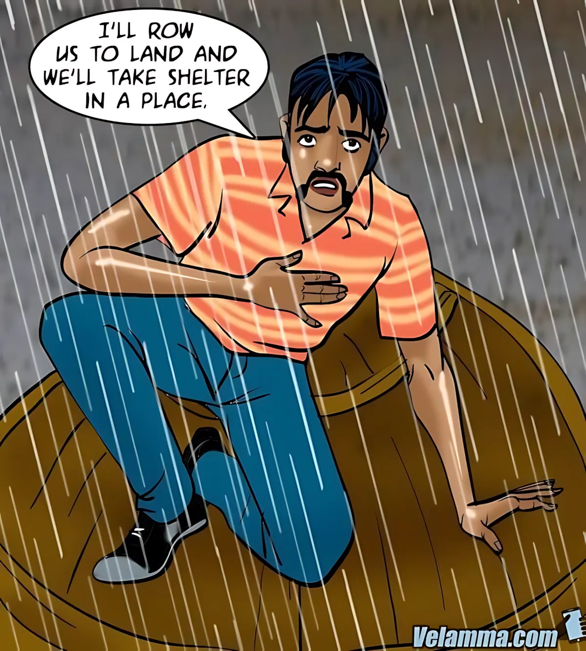 Velamma All Episodes Comics - 76 . Velamma - Episode 76 - A Chilling Ride - Page 63