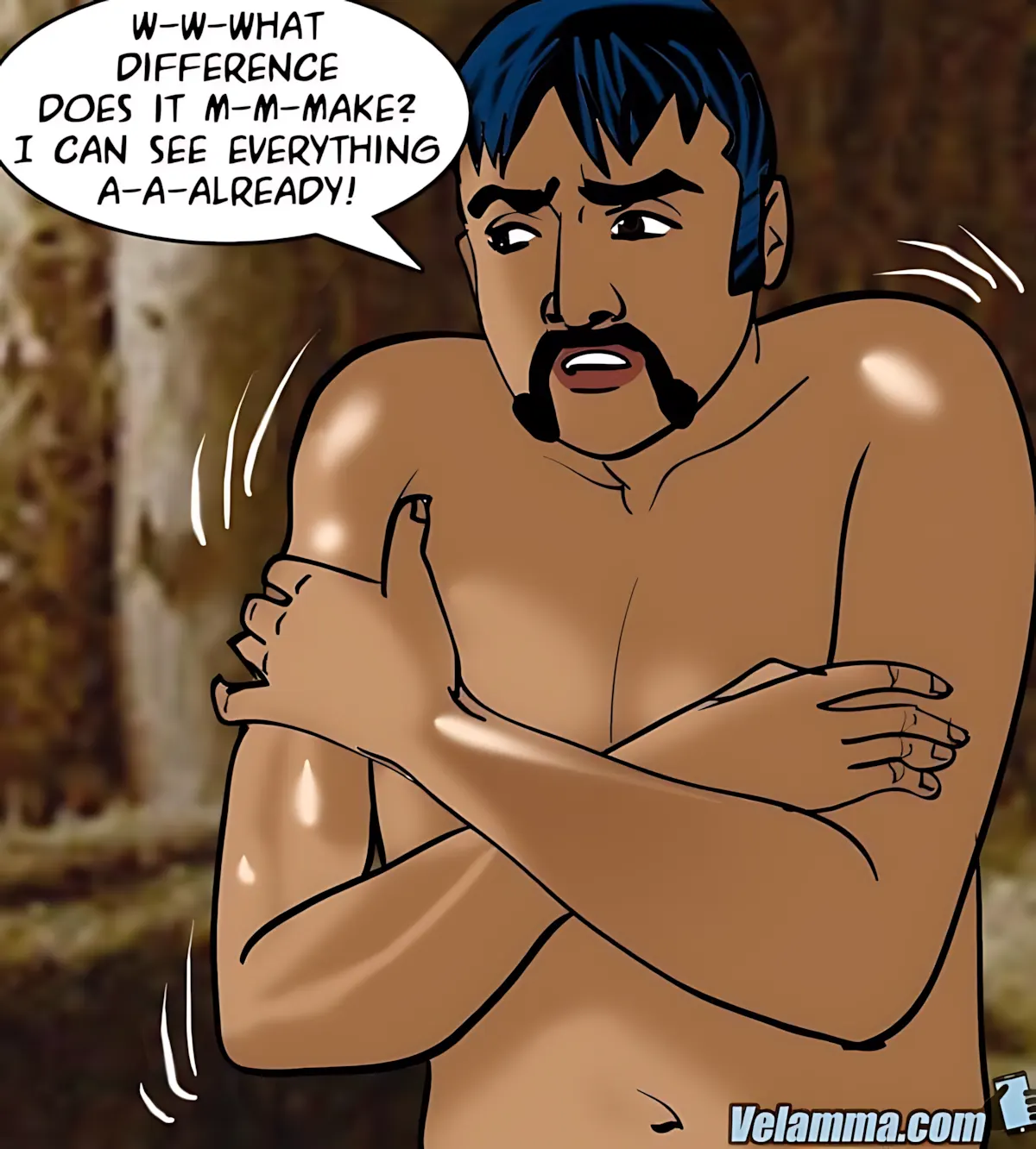 Velamma All Episodes Comics - 76 . Velamma - Episode 76 - A Chilling Ride - Page 75