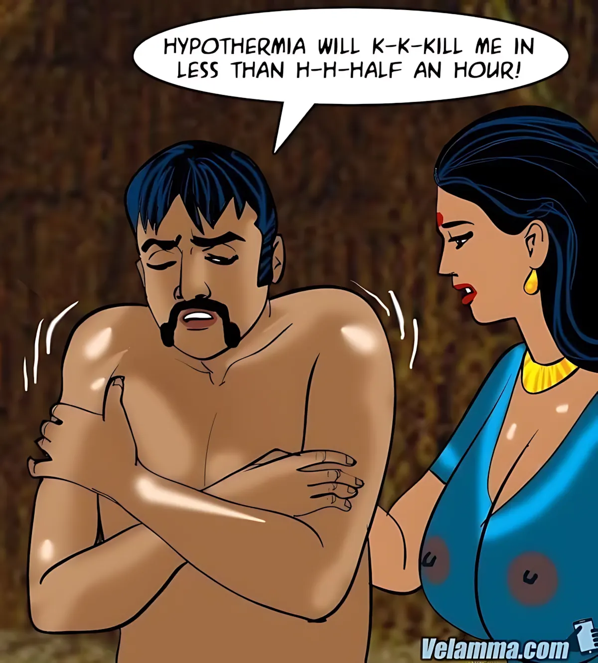 Velamma All Episodes Comics - 76 . Velamma - Episode 76 - A Chilling Ride - Page 80