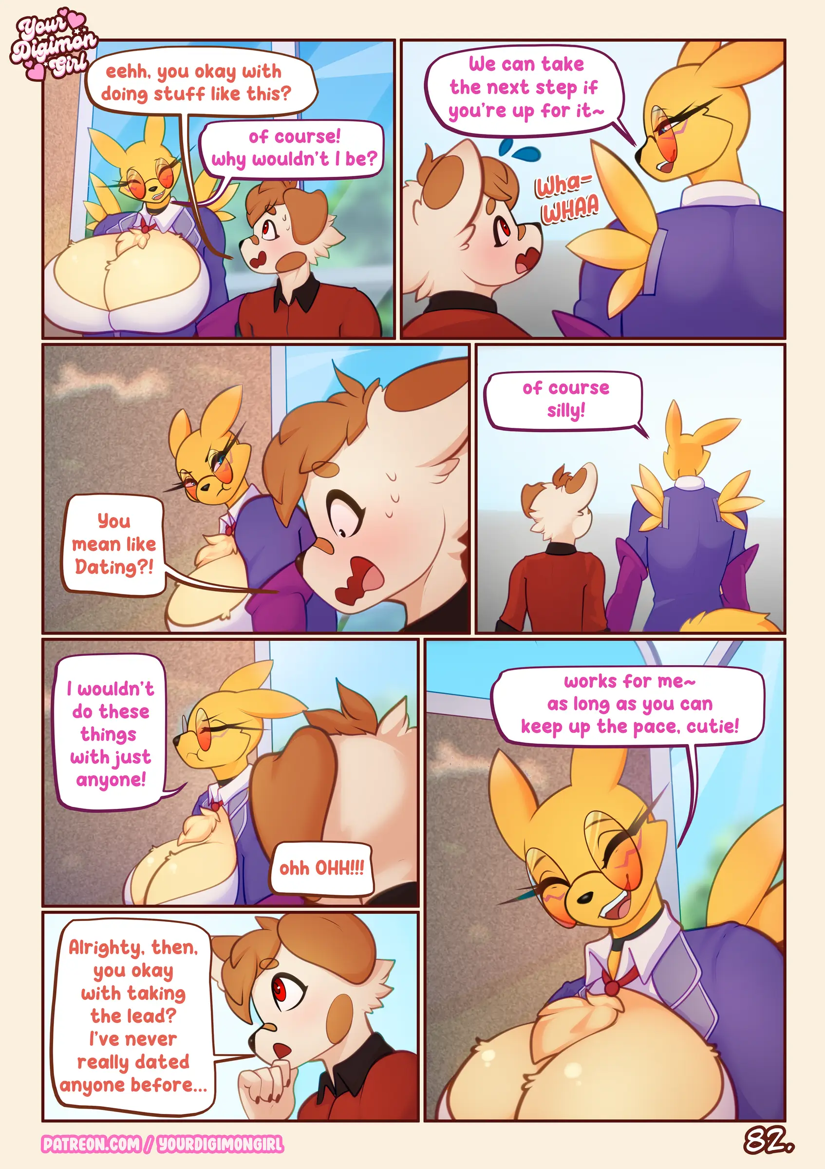 How 2 hide your Renamon [YourDigimonGirl] - 1.2 . How 2 hide your Renamon - Chapter 1 Part 2 - Page 9