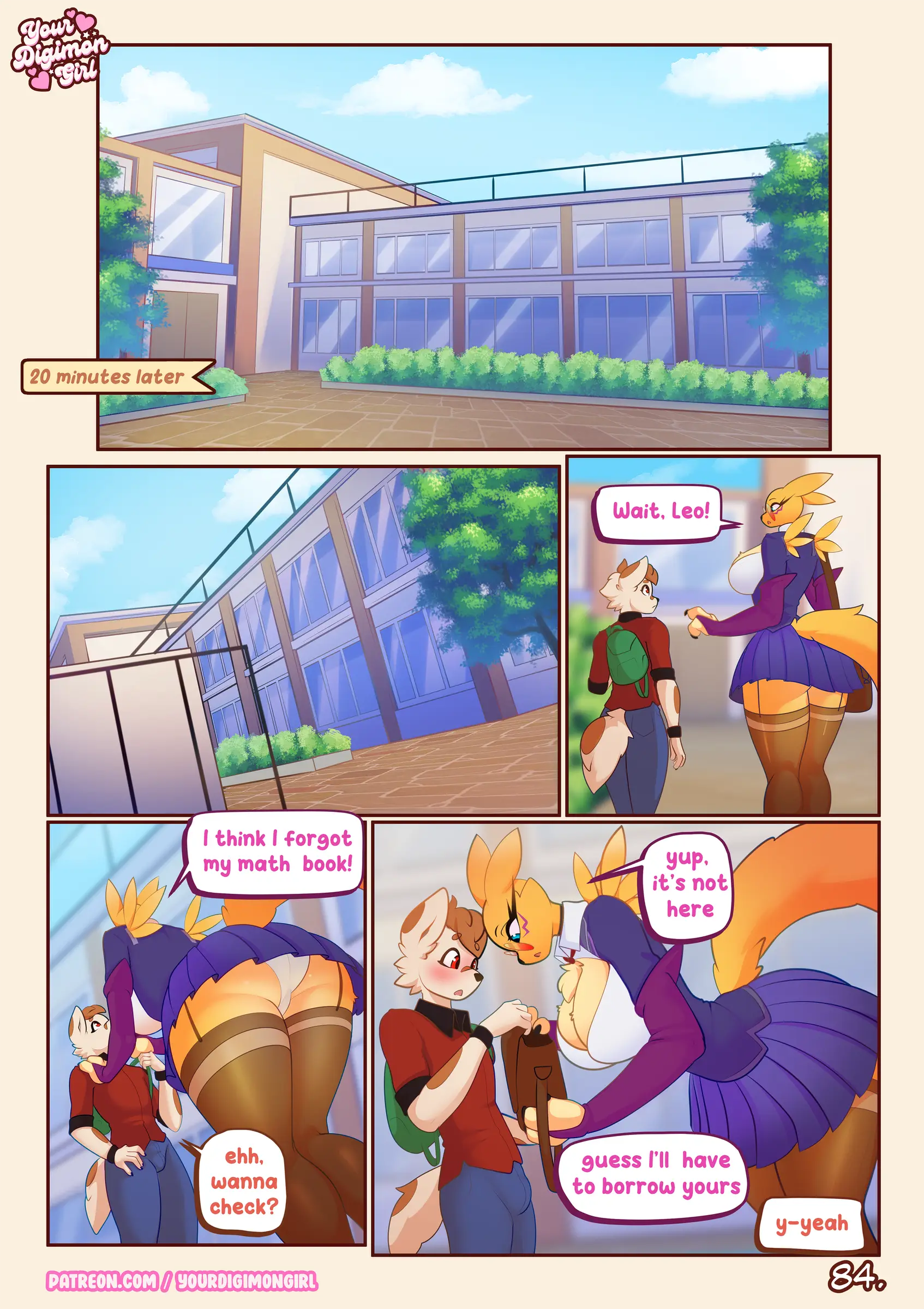 How 2 hide your Renamon [YourDigimonGirl] - 1.2 . How 2 hide your Renamon - Chapter 1 Part 2 - Page 11