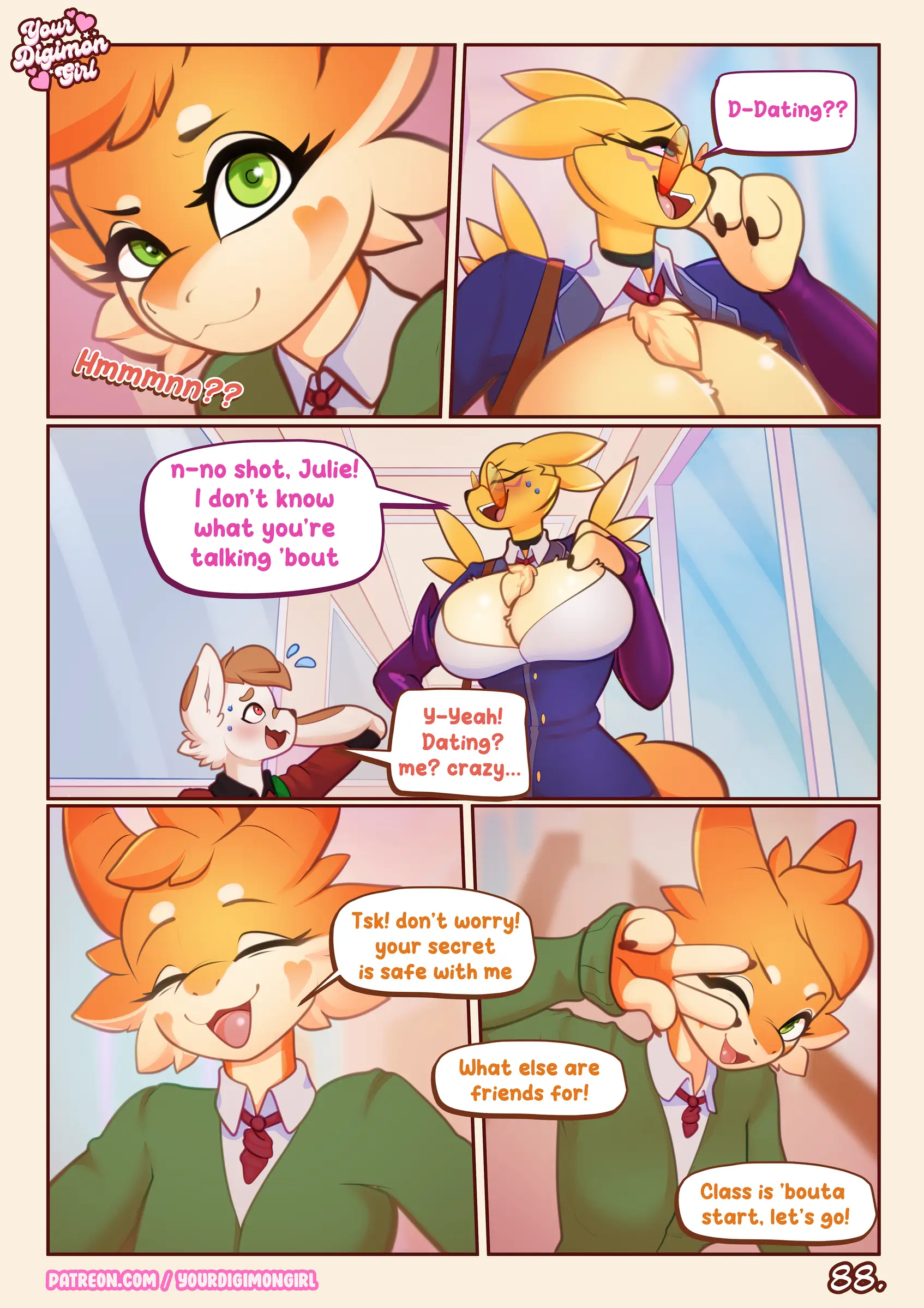 How 2 hide your Renamon [YourDigimonGirl] - 1.2 . How 2 hide your Renamon - Chapter 1 Part 2 - Page 15
