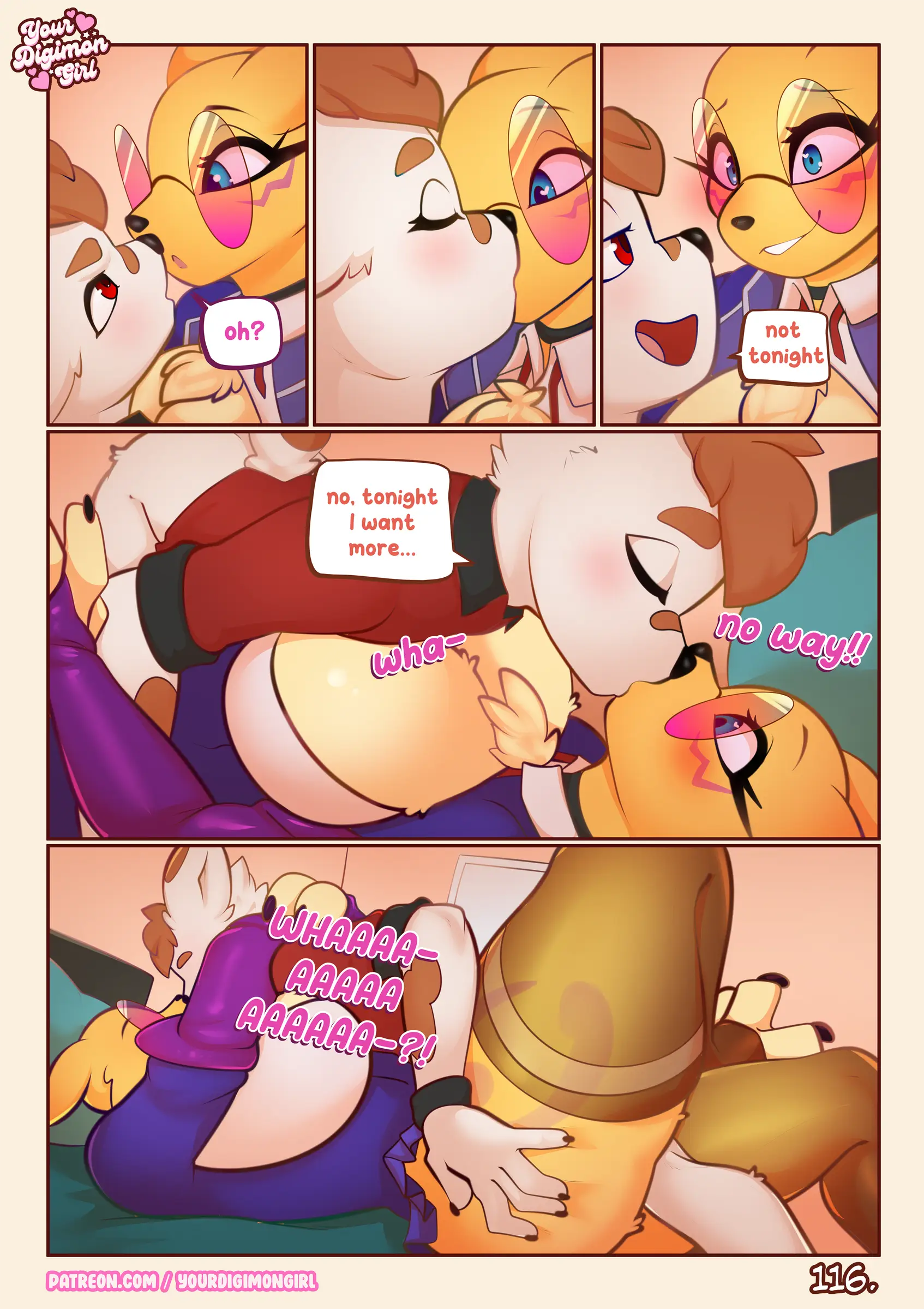 How 2 hide your Renamon [YourDigimonGirl] - 1.2 . How 2 hide your Renamon - Chapter 1 Part 2 - Page 43