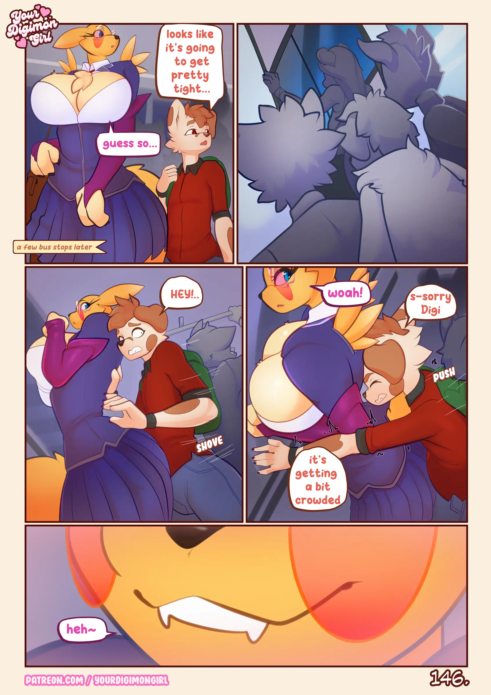 How 2 hide your Renamon [YourDigimonGirl] - 1.2 . How 2 hide your Renamon - Chapter 1 Part 2 - Page 72
