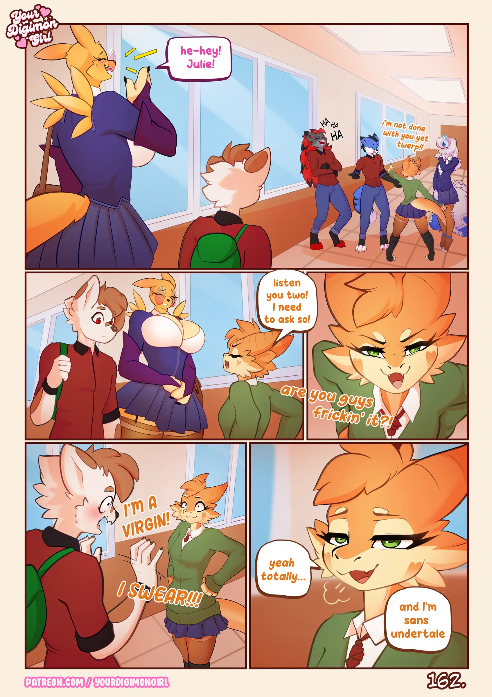 How 2 hide your Renamon [YourDigimonGirl] - 1.2 . How 2 hide your Renamon - Chapter 1 Part 2 - Page 88