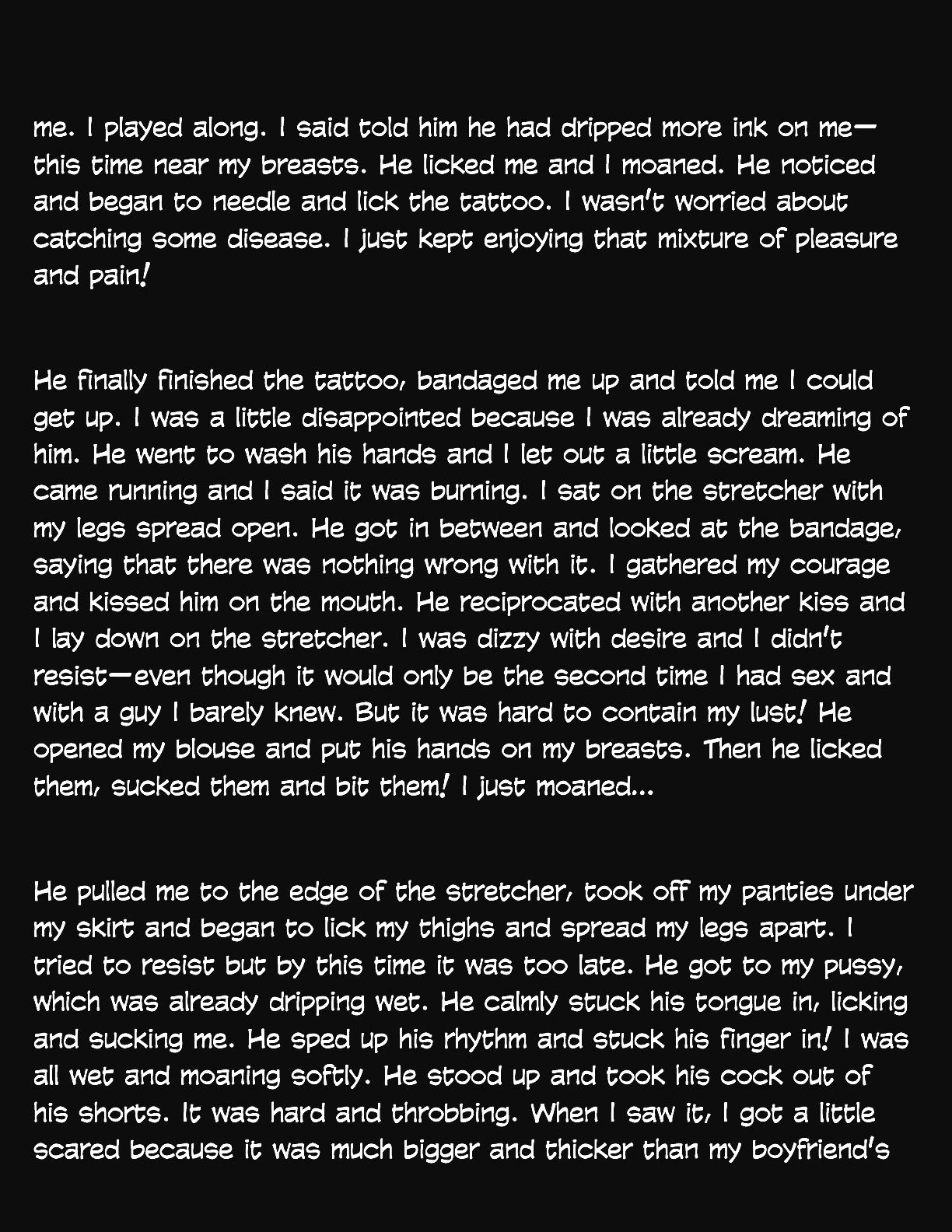 Animated Tales [WC | TF] - AT THE TATTOO PARLOR - Page 4