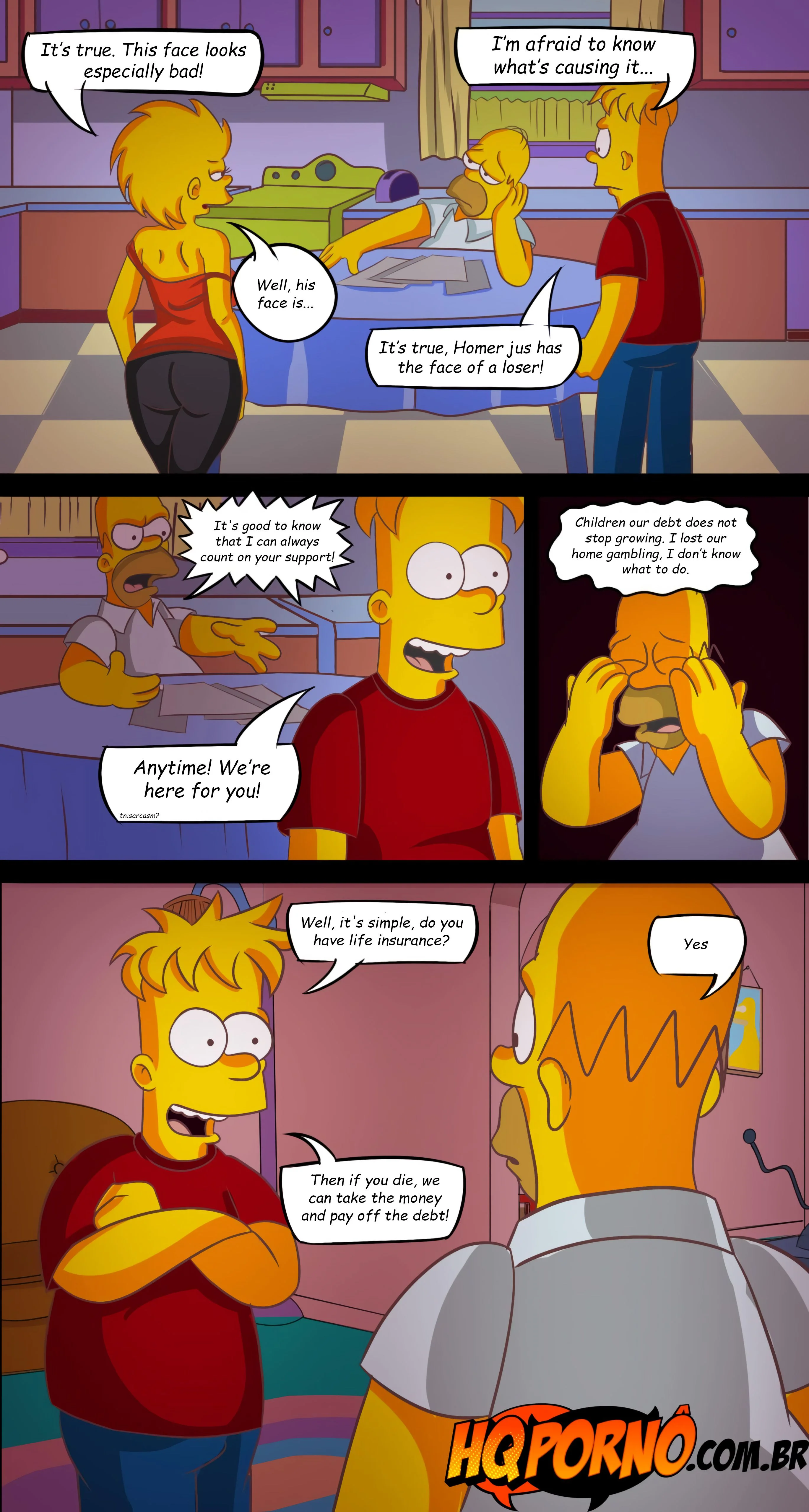 OS Simpsons (The Simpsons) - 3 . OS Simpsons - Lisa The Slut - Chapter 3 - Page 3