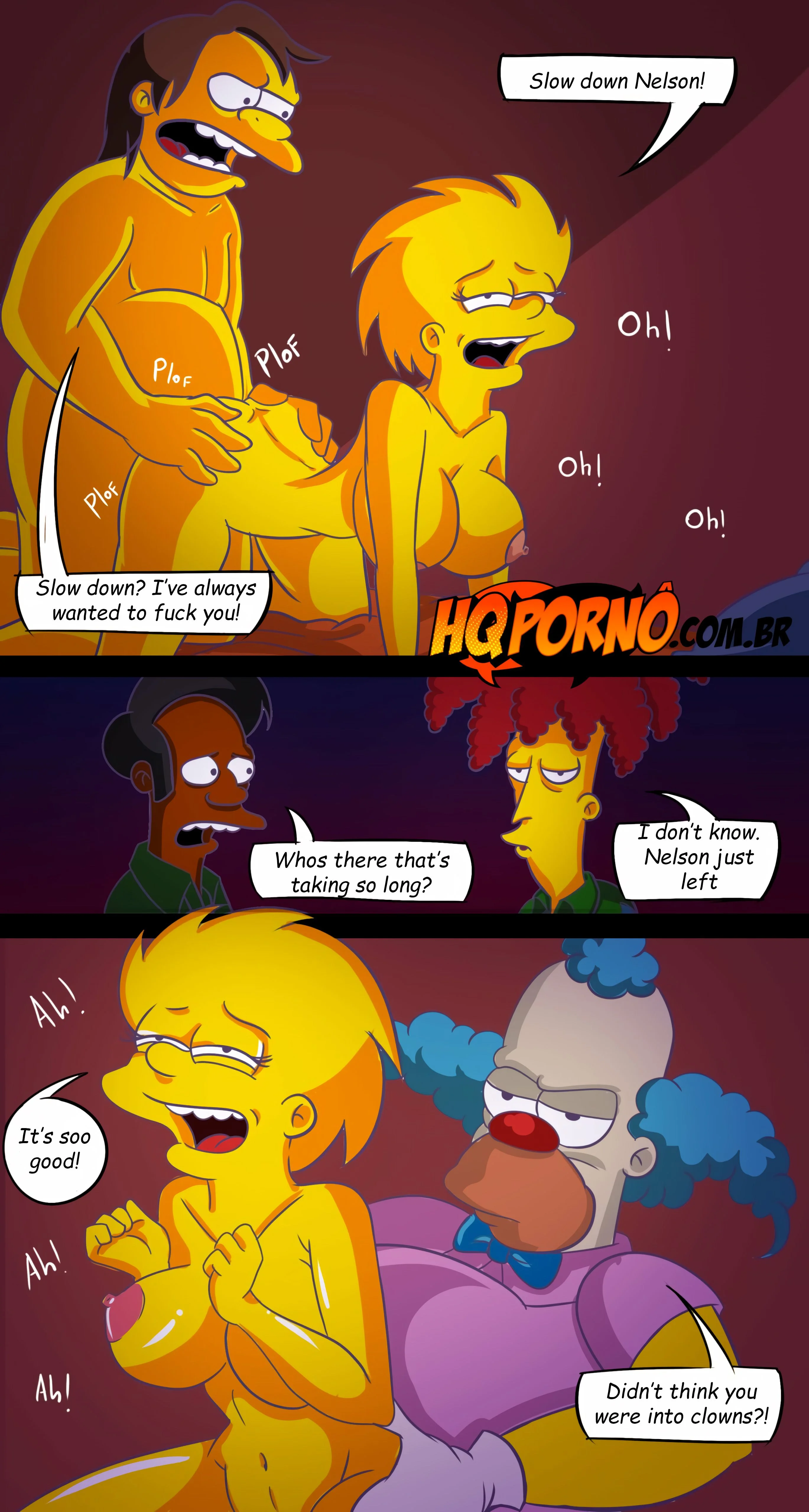 OS Simpsons (The Simpsons) - 3 . OS Simpsons - Lisa The Slut - Chapter 3 - Page 6