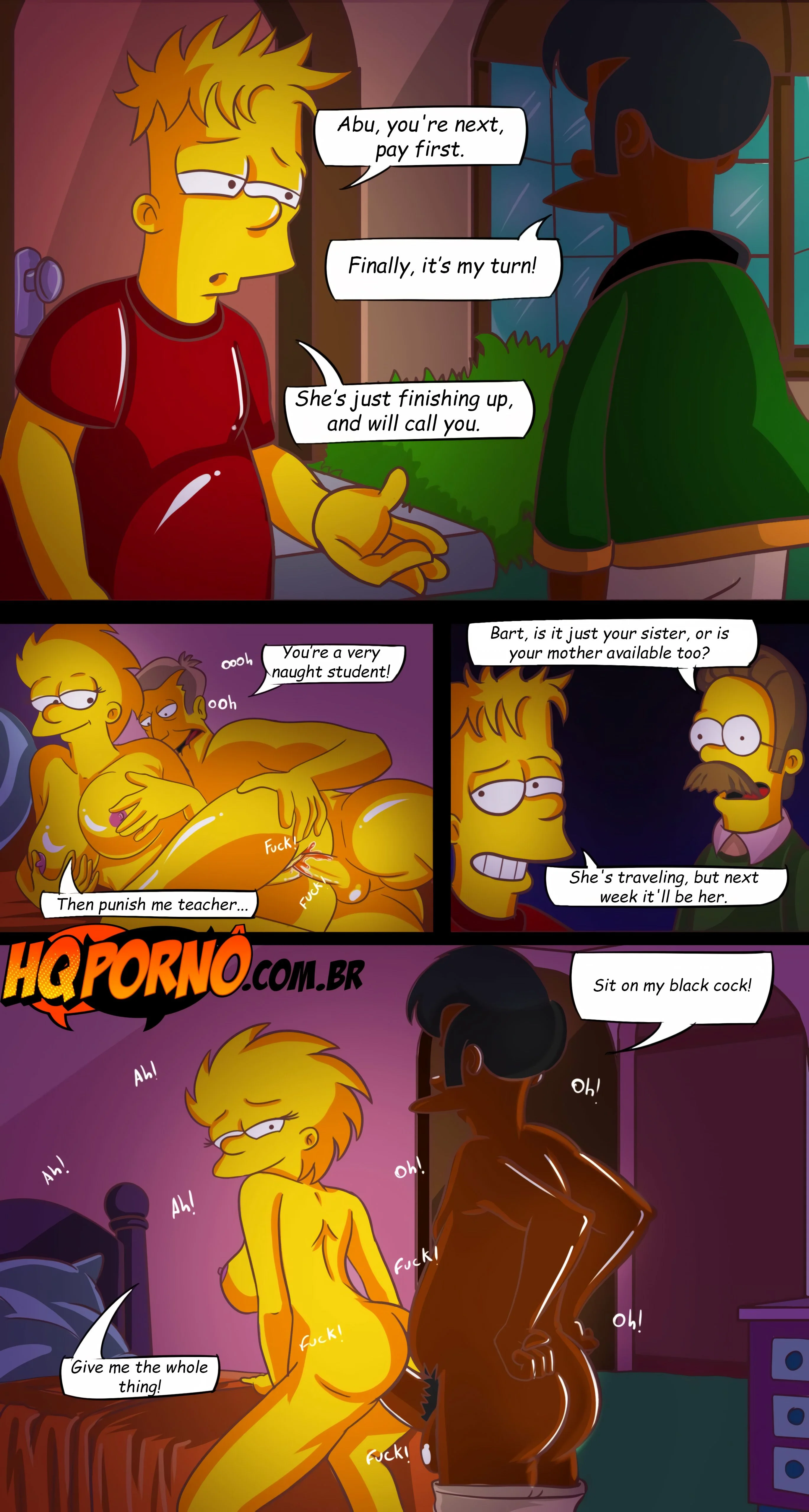 OS Simpsons (The Simpsons) - 3 . OS Simpsons - Lisa The Slut - Chapter 3 - Page 7