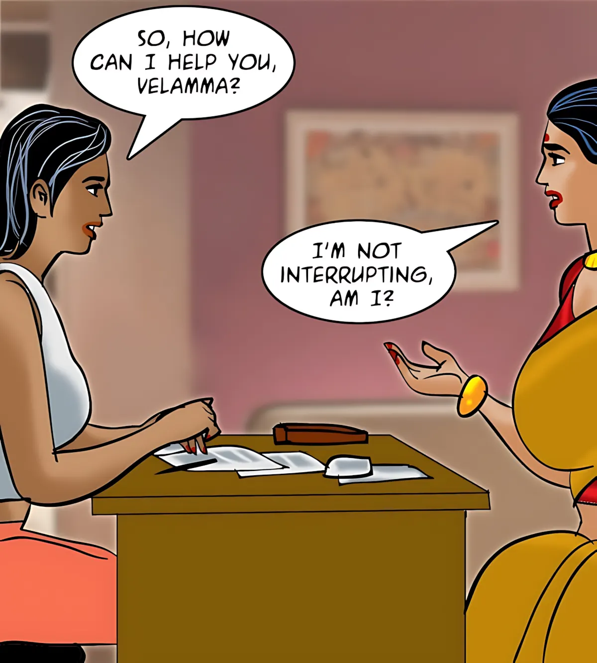 Velamma All Episodes Comics - 86 . Velamma - Episode 86 - Women's Issues - Page 69