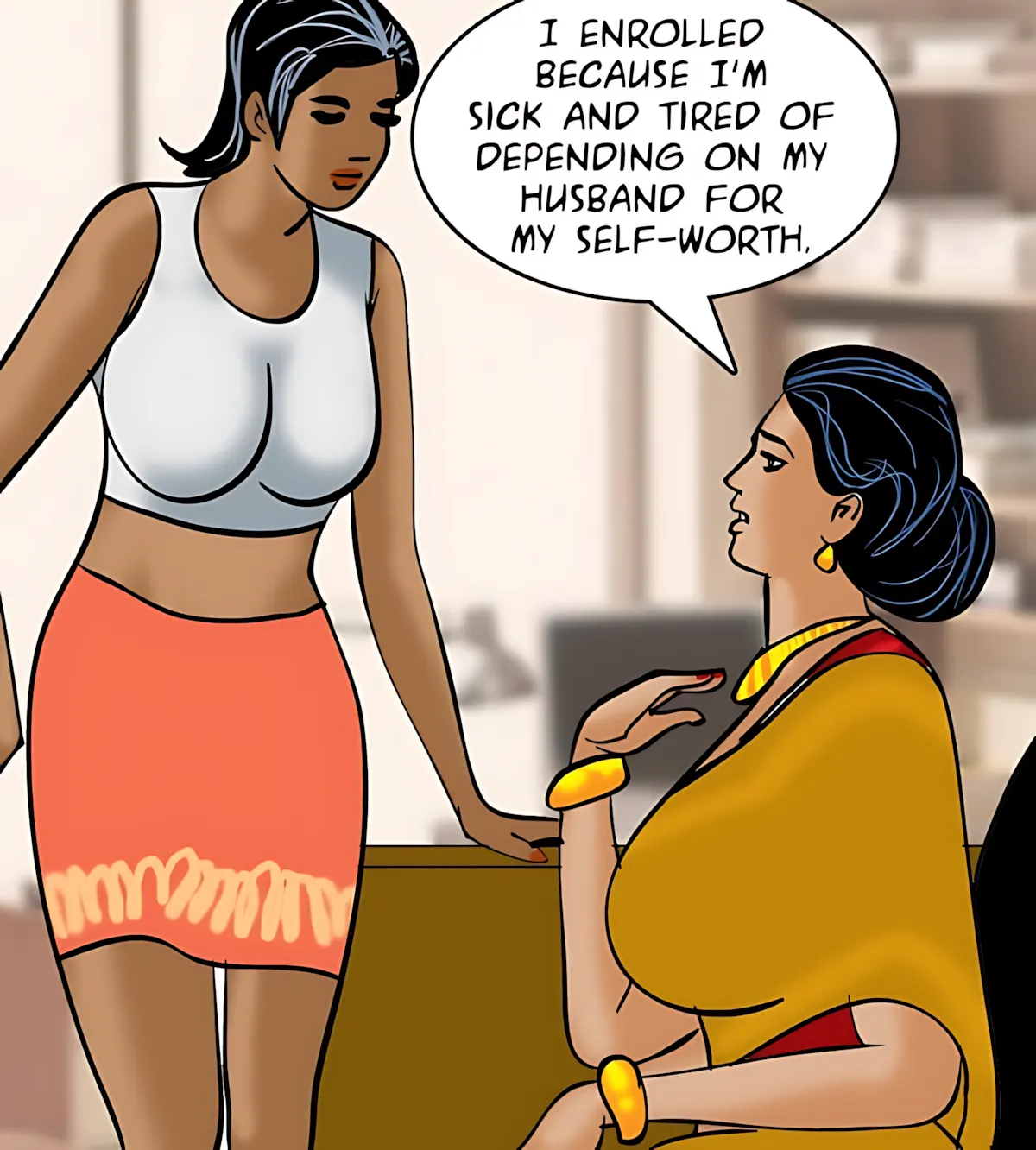 Velamma All Episodes Comics - 86 . Velamma - Episode 86 - Women's Issues - Page 75