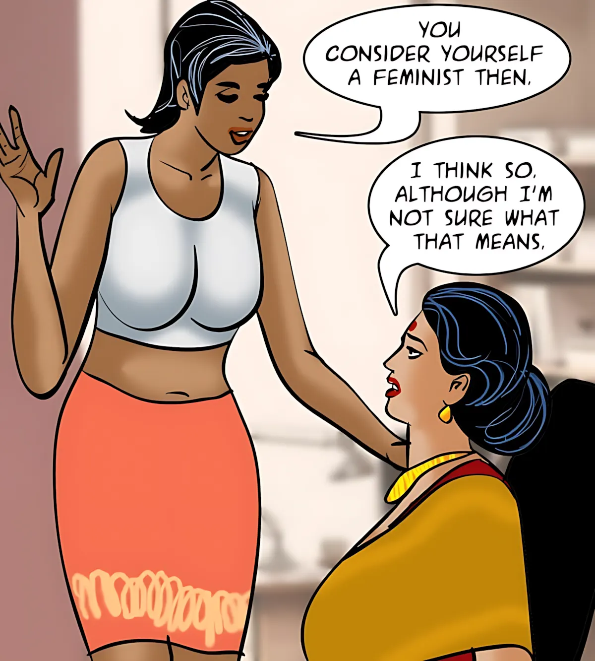 Velamma All Episodes Comics - 86 . Velamma - Episode 86 - Women's Issues - Page 77