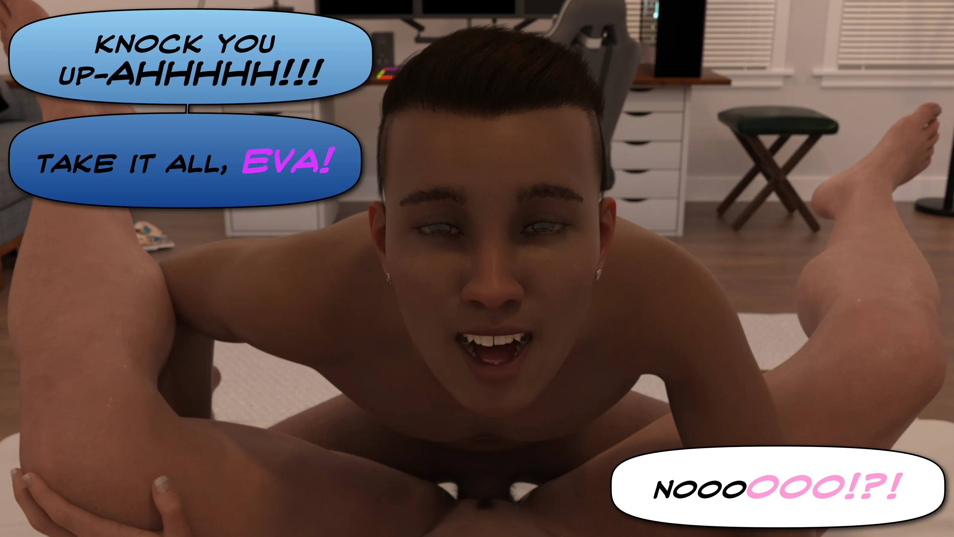 Wicked Pervert with a Big Cock! - 3.2 . Wicked Pervert with a Big Cock! - Chapter 3 Part 2 [3DK-x] - Page 12