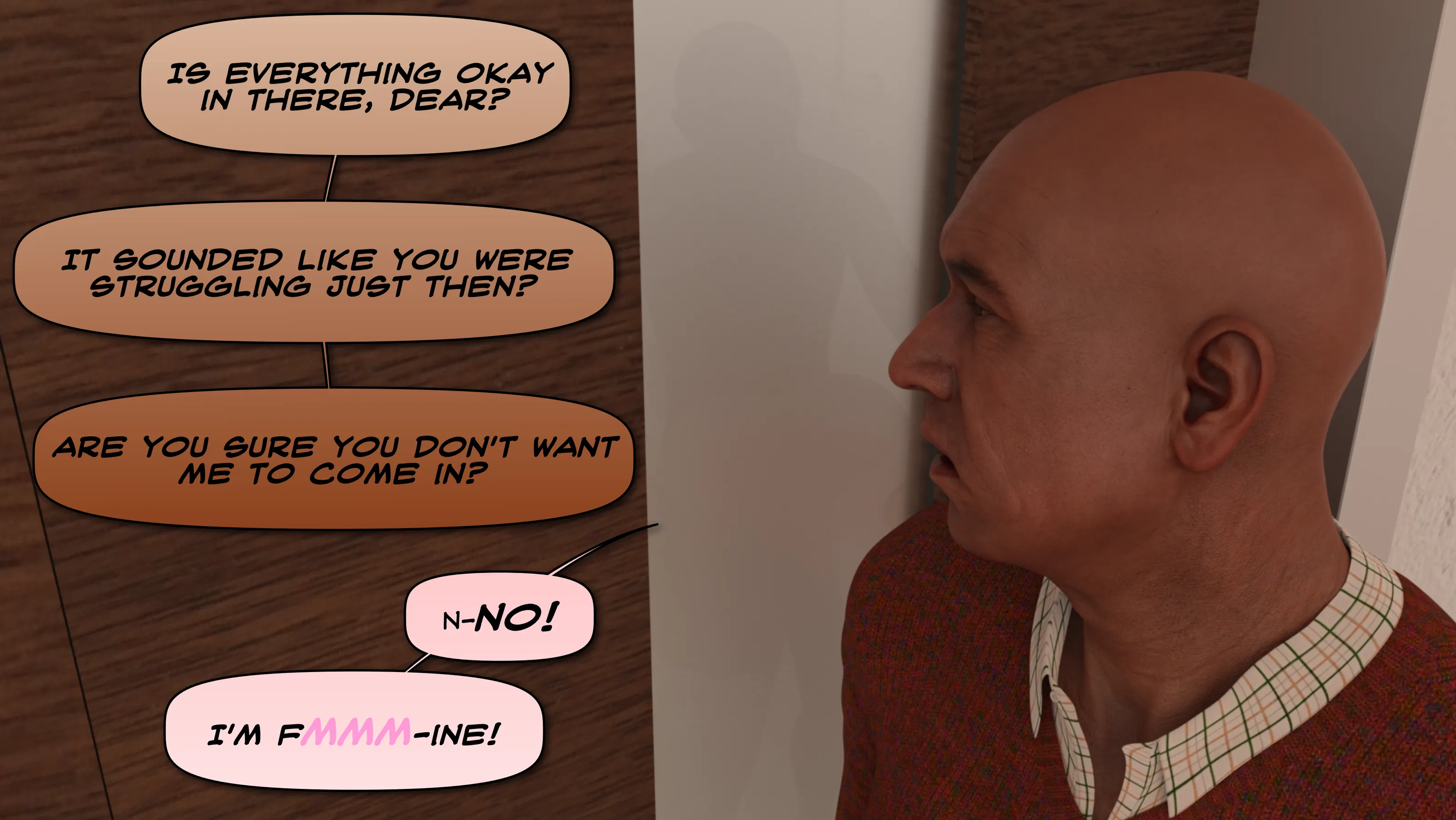 Wicked Pervert with a Big Cock! - 3.2 . Wicked Pervert with a Big Cock! - Chapter 3 Part 2 [3DK-x] - Page 44