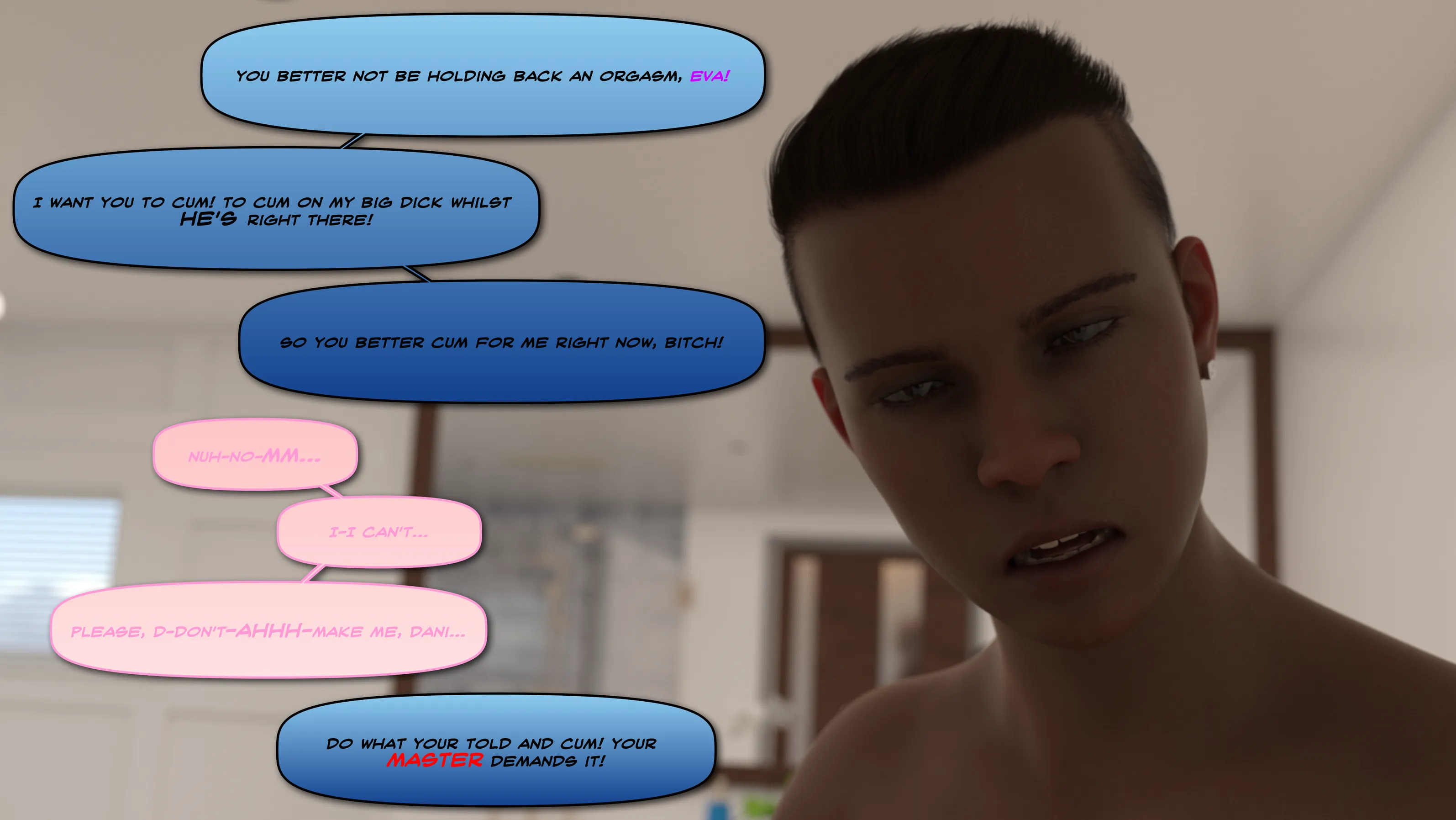 Wicked Pervert with a Big Cock! - 3.2 . Wicked Pervert with a Big Cock! - Chapter 3 Part 2 [3DK-x] - Page 49