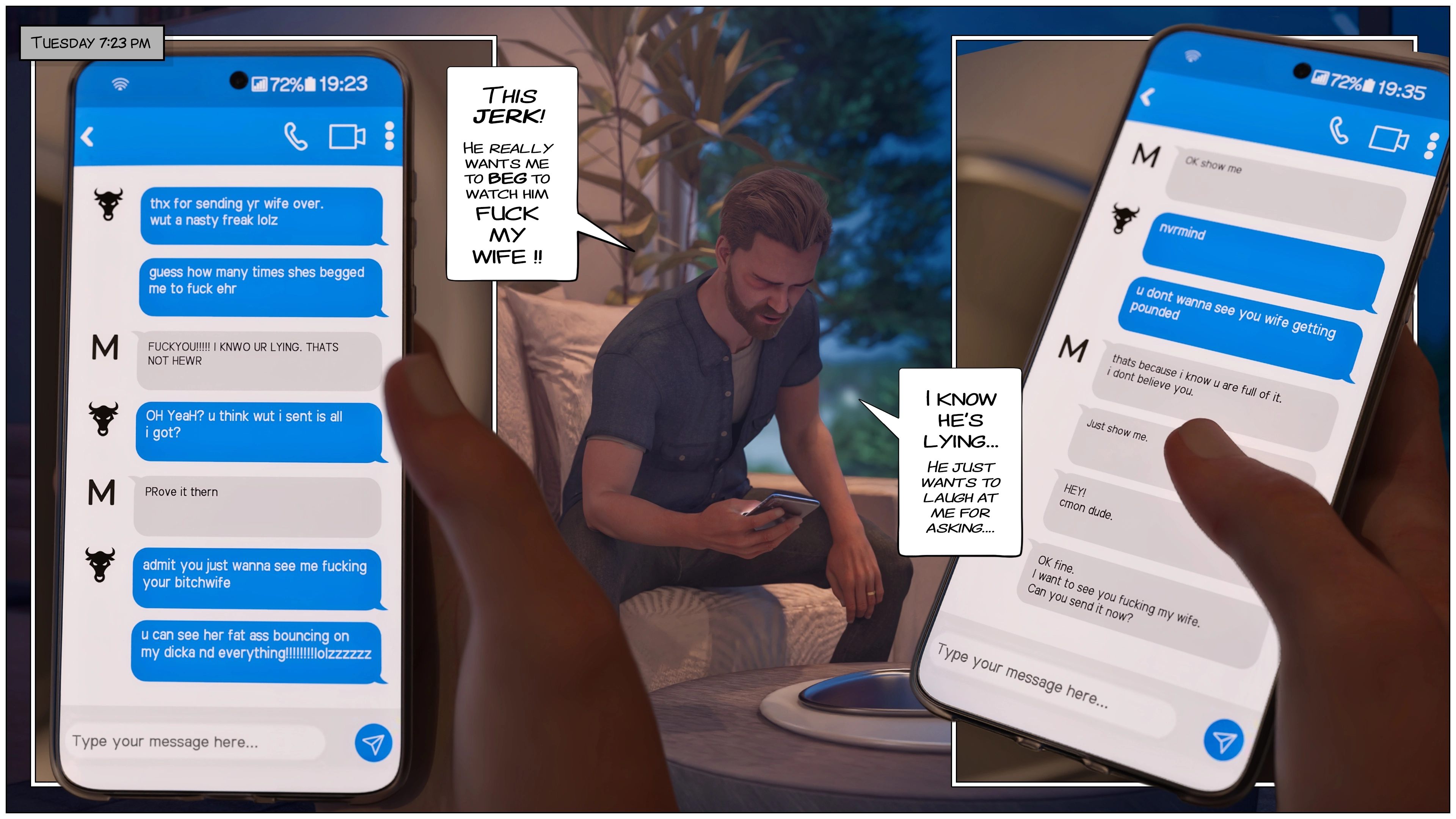 Cuckolded by the Bully [Tab109] - Cuckolded by the Bully - Page 7