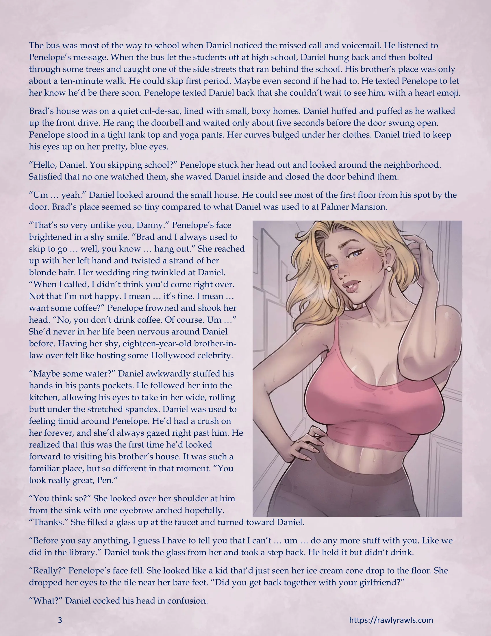 The Haunting Of Palmer Mansion [RawlyRawls] - 10.1 . The Haunting Of Palmer Mansion - Chapter 10 Part 1 [TenderMindd ] - Page 3