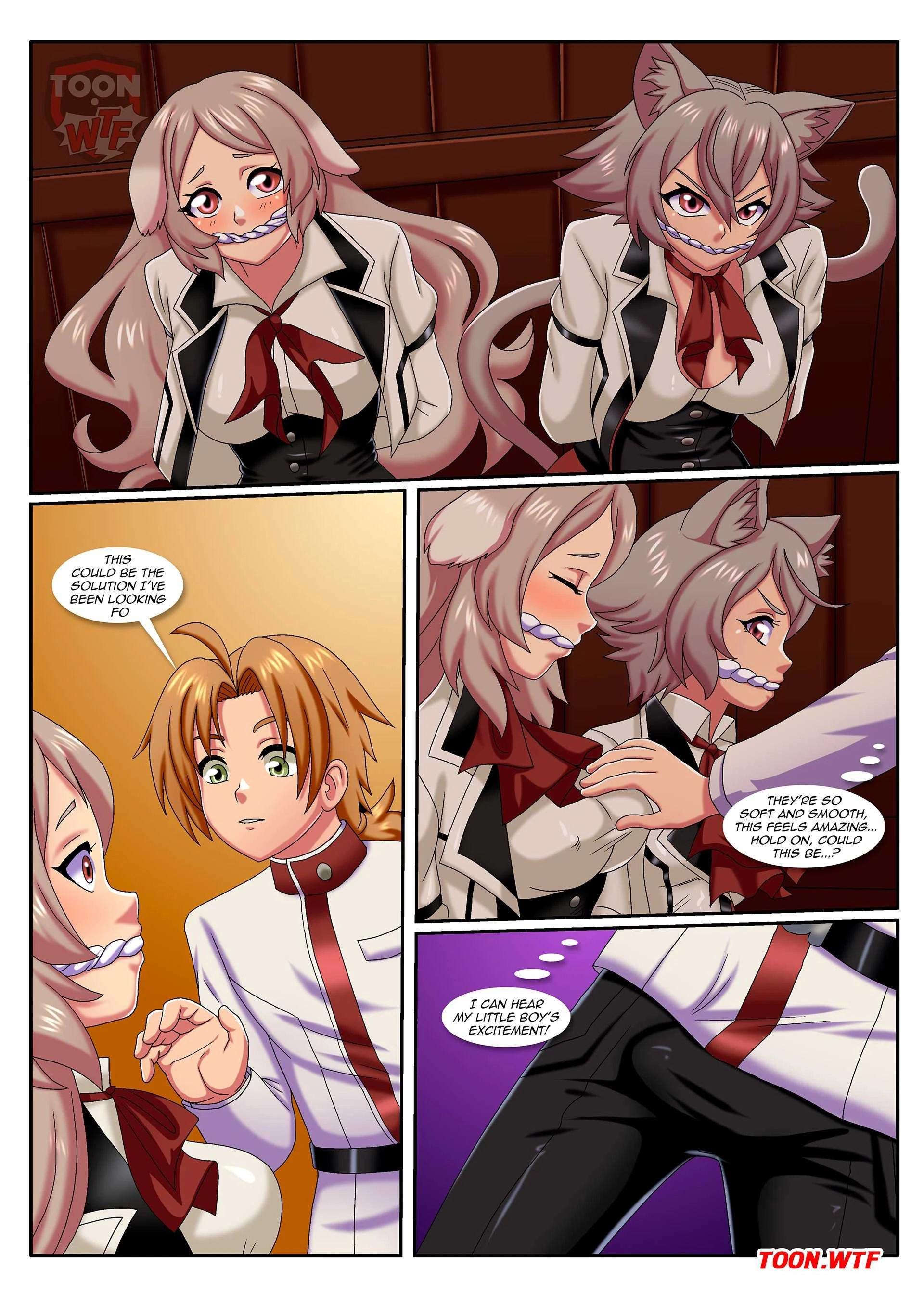 A Feline Lesson (Mushoku Tensei) [PalComix] - 1 . A Feline Lesson - (Mushoku Tensei) [PalComix] - Page 3
