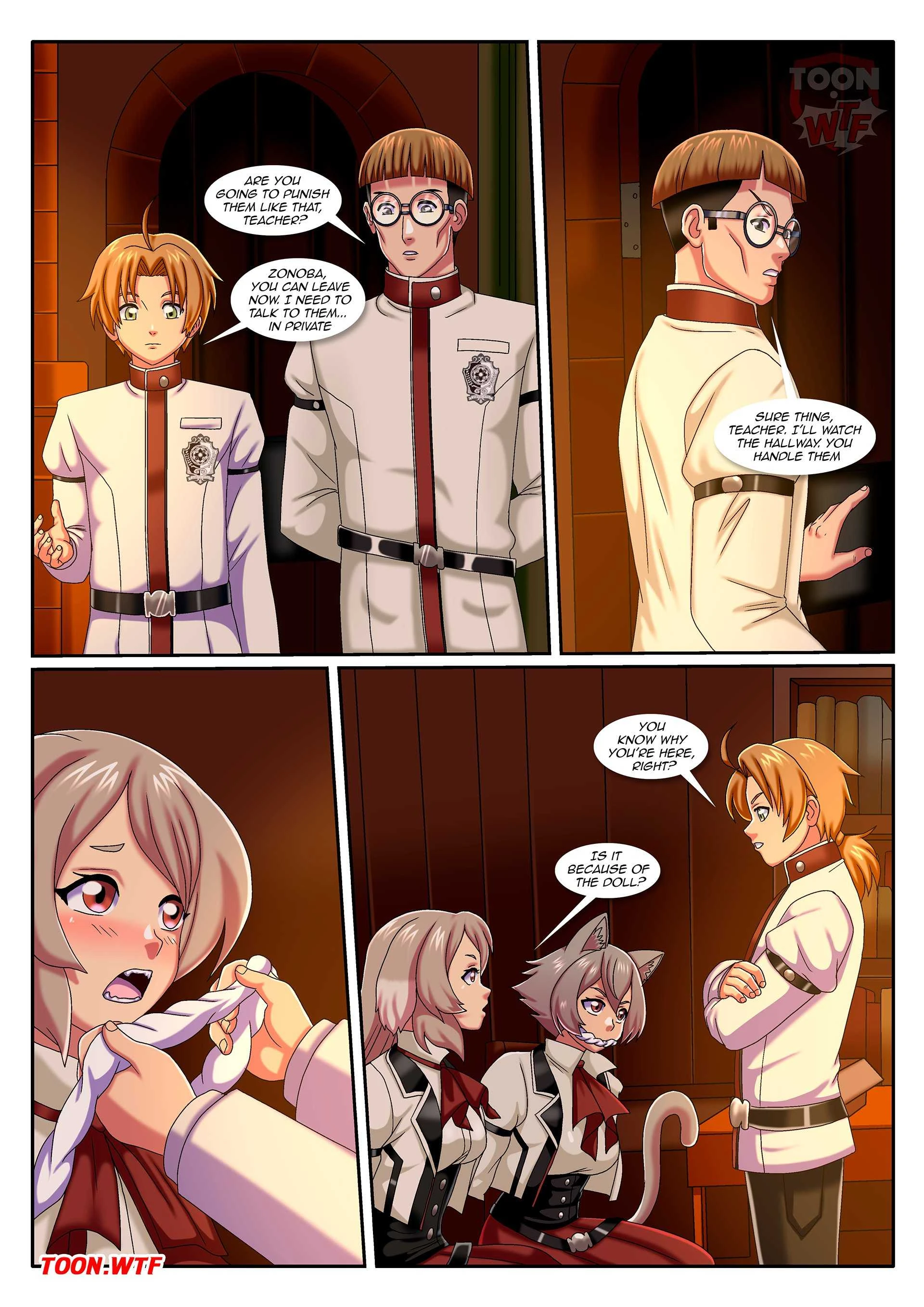 A Feline Lesson (Mushoku Tensei) [PalComix] - 1 . A Feline Lesson - (Mushoku Tensei) [PalComix] - Page 4