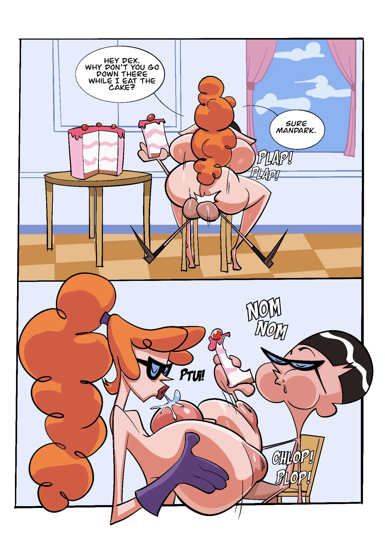 Dex’s Mom (Dexter’s Laboratory) - 1 . Dex's Mom - Chapter 1 [John Coffe] - Page 8