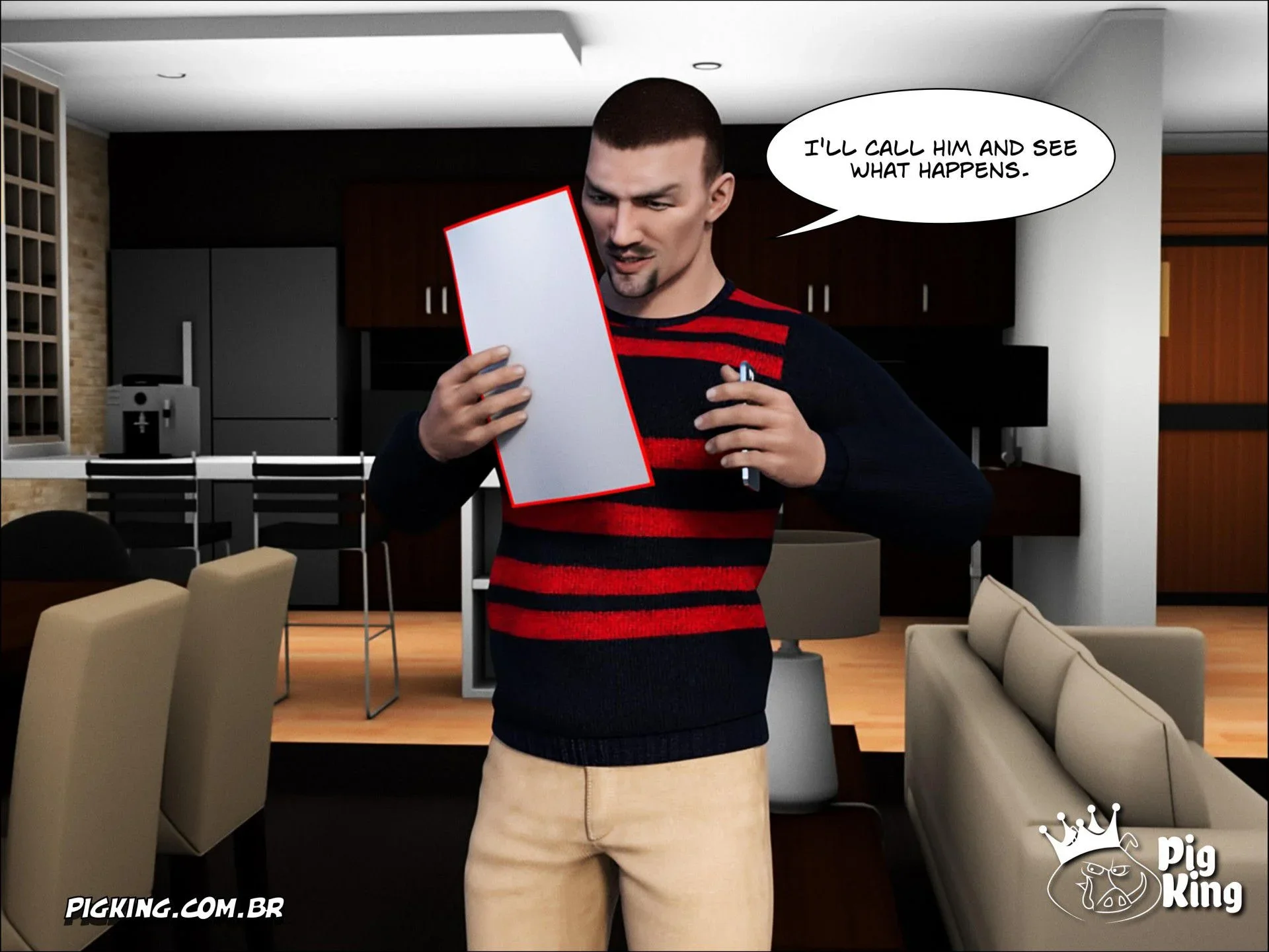 Leonard And His Friends [PigKing] - 2 . It's Only Good When It Hurts! - Nininho - Chapter 1 - Page 38