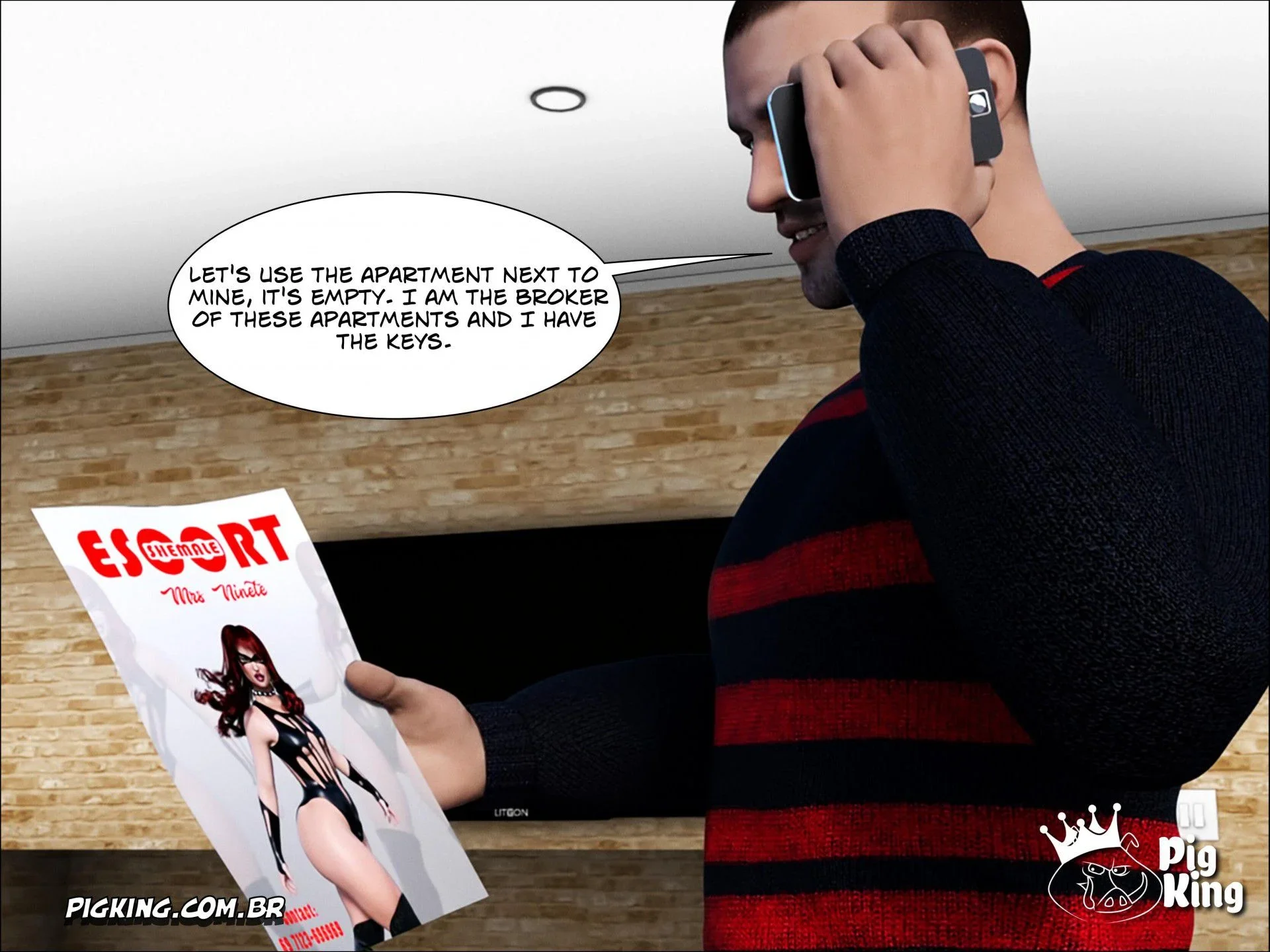 Leonard And His Friends [PigKing] - 2 . It's Only Good When It Hurts! - Nininho - Chapter 1 - Page 42