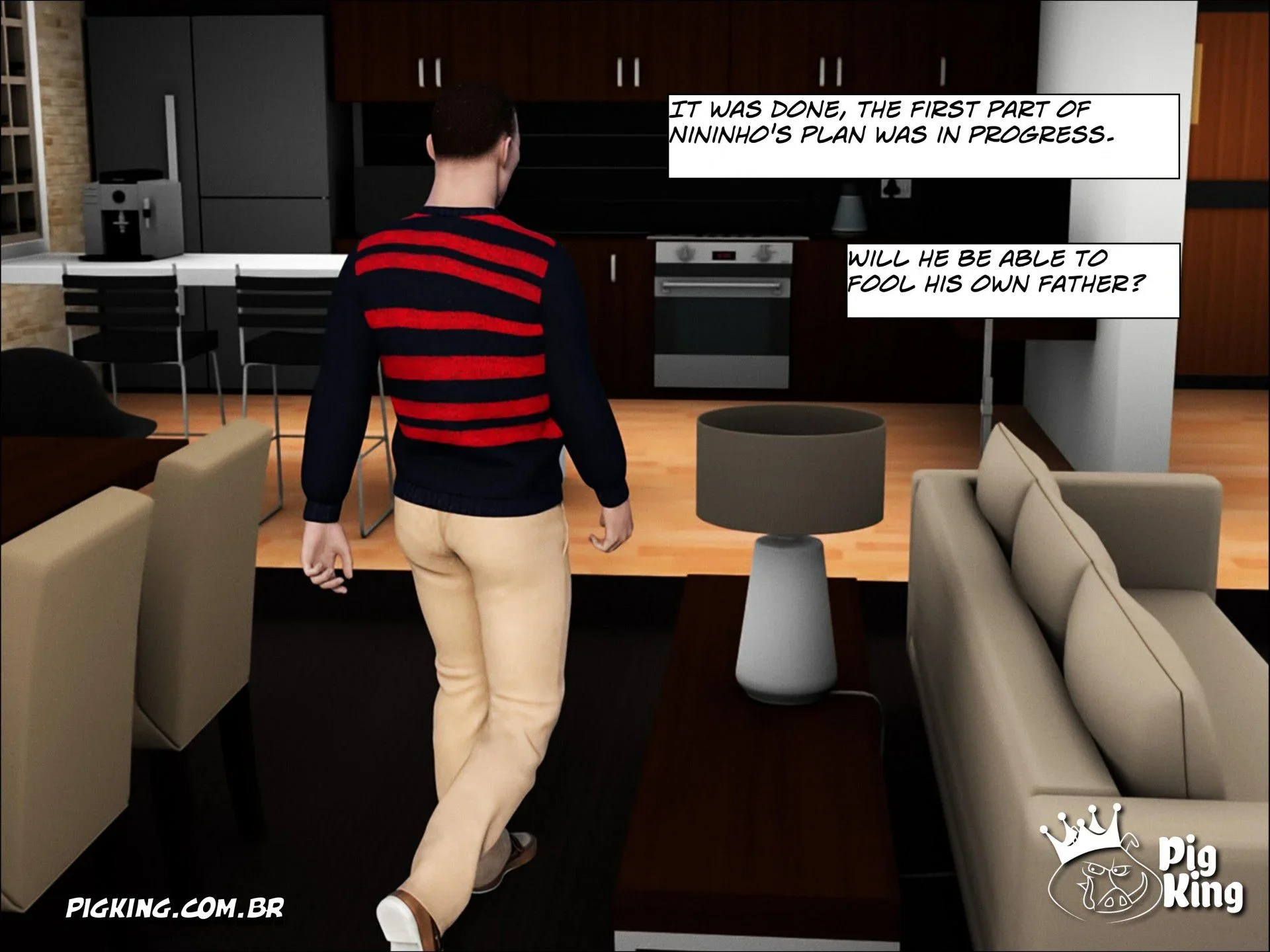 Leonard And His Friends [PigKing] - 2 . It's Only Good When It Hurts! - Nininho - Chapter 1 - Page 43