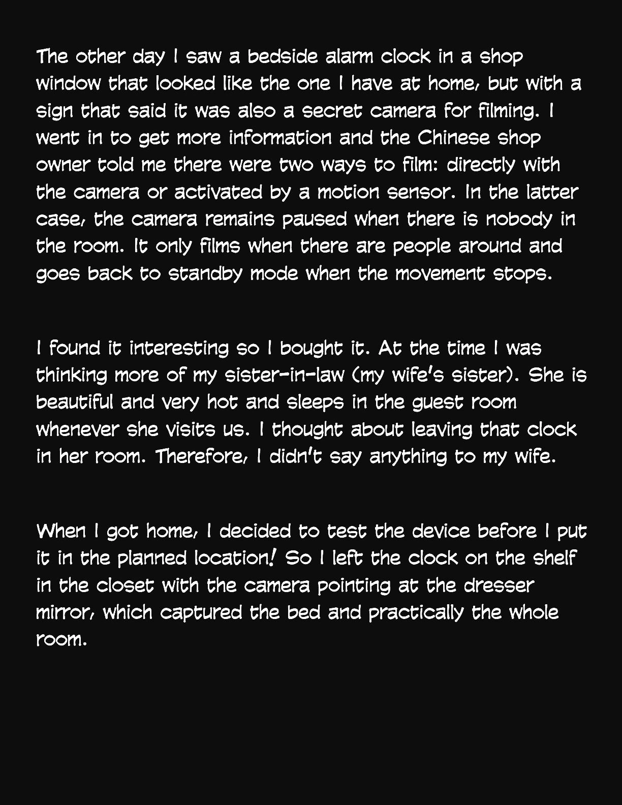 Animated Tales [WC | TF] - I CAUGHT MY WIFE ON HIDDEN CAMERA - Page 2