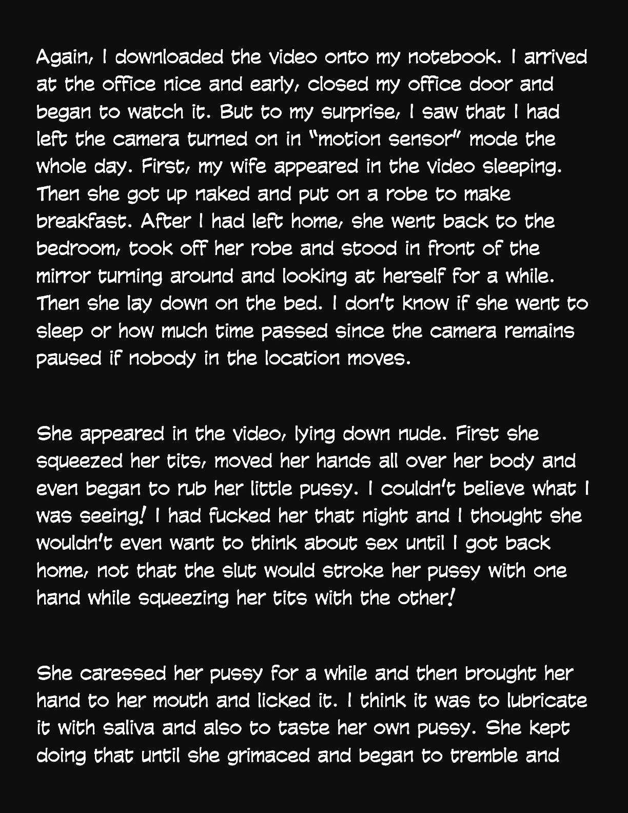 Animated Tales [WC | TF] - I CAUGHT MY WIFE ON HIDDEN CAMERA - Page 5