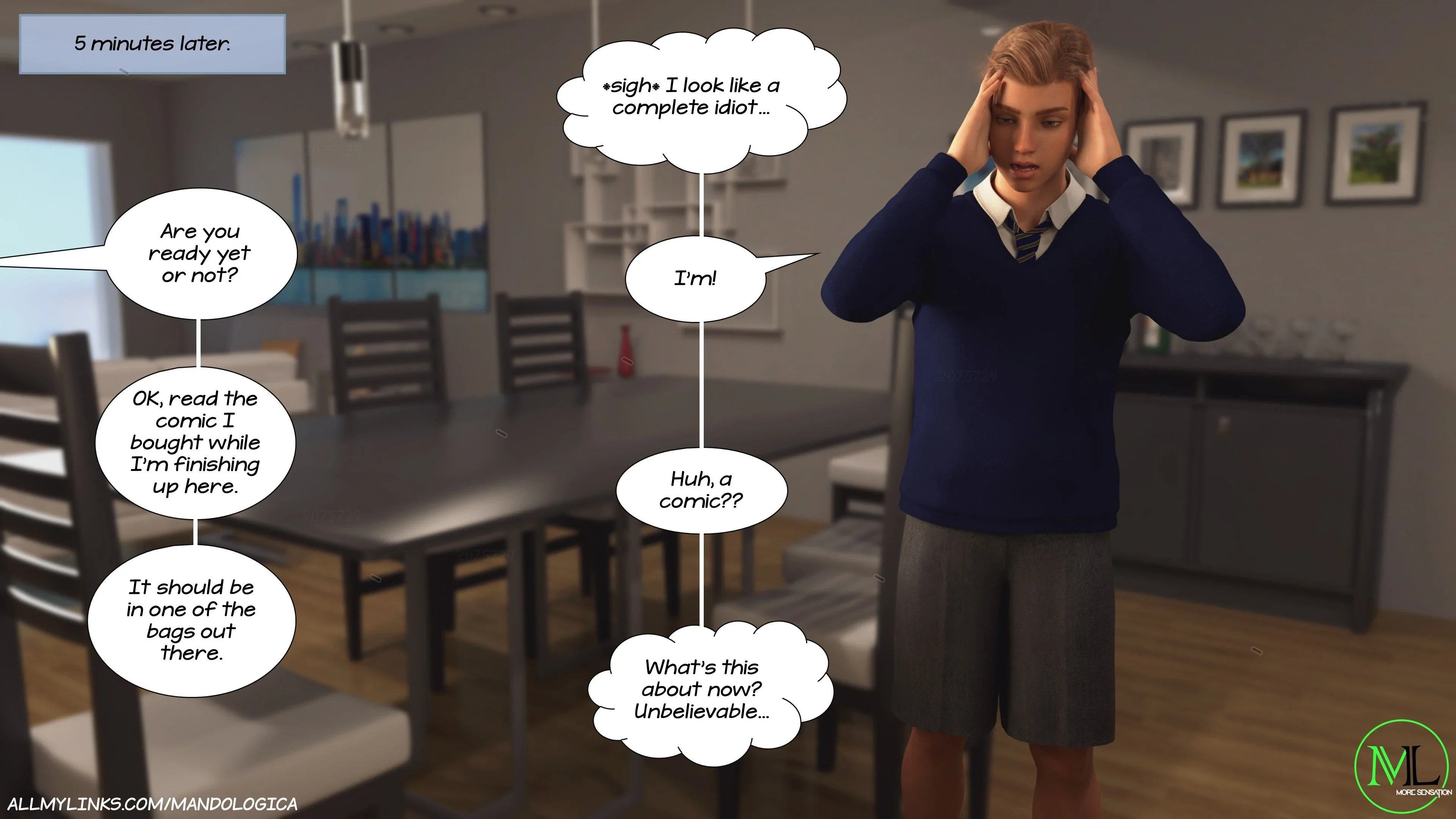 Breaking Boundaries [MandoLogica] - 7 . Breaking Boundaries - Chapter 7 - Page 4
