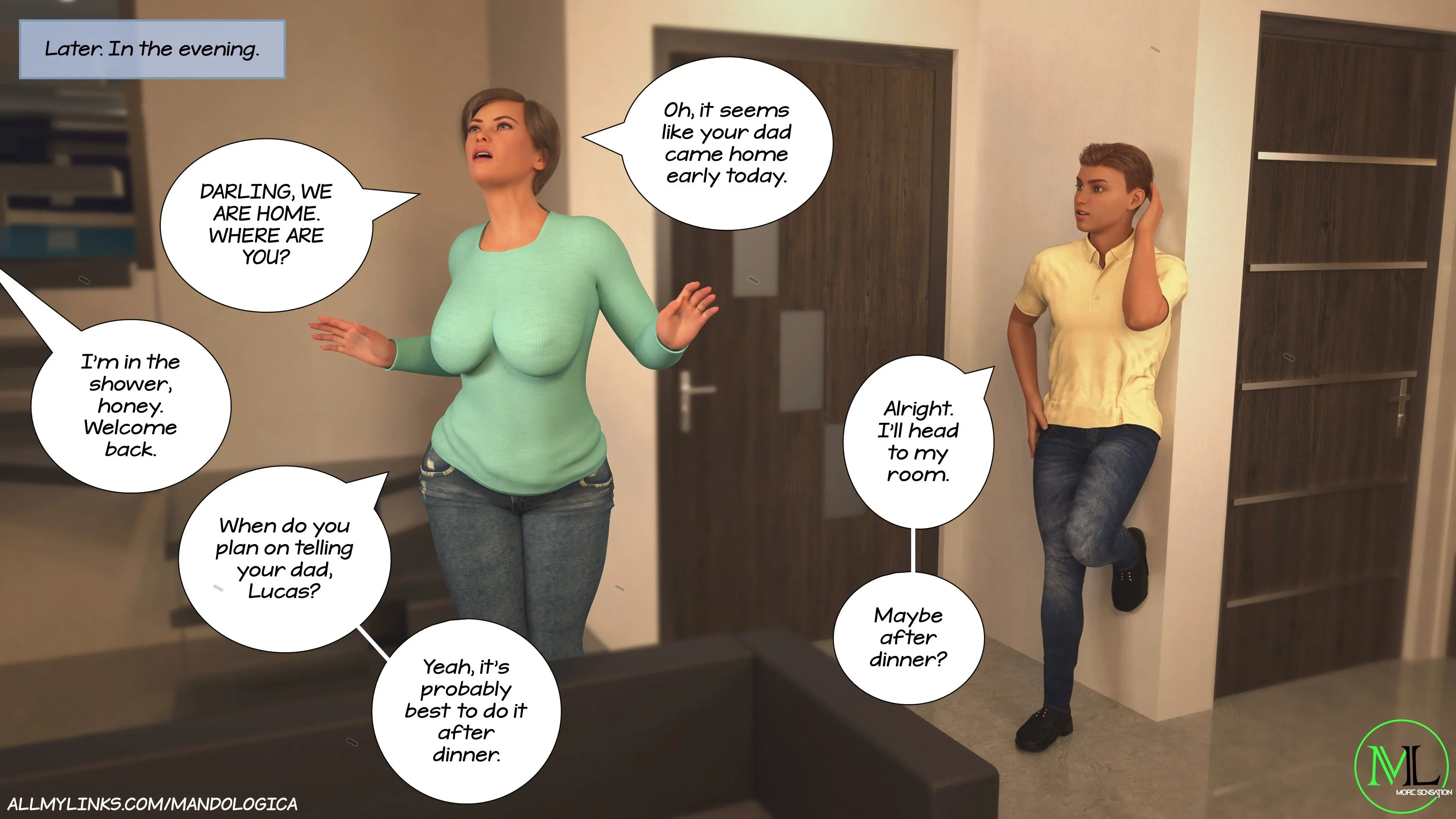 Breaking Boundaries [MandoLogica] - 7 . Breaking Boundaries - Chapter 7 - Page 149