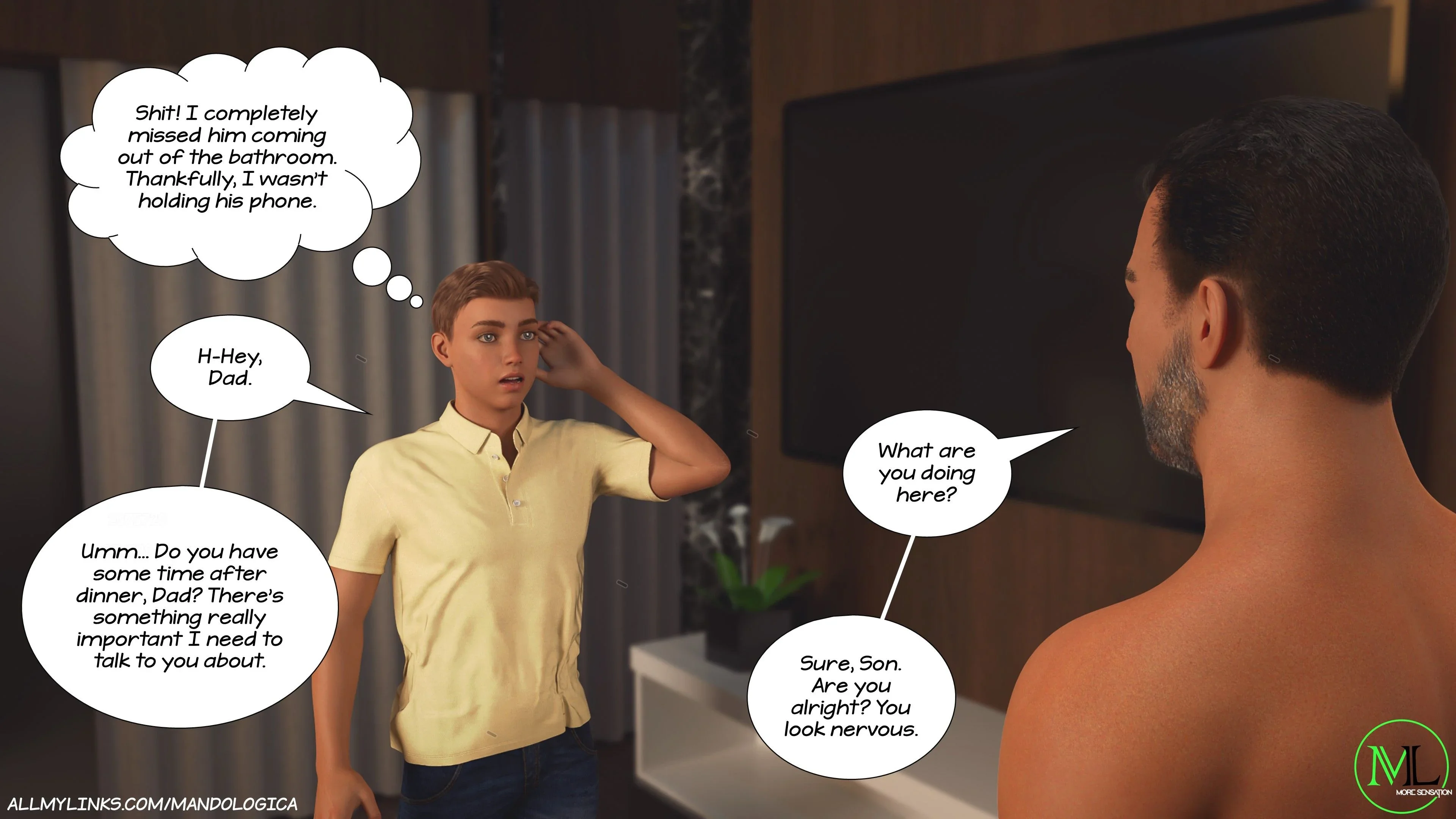 Breaking Boundaries [MandoLogica] - 7 . Breaking Boundaries - Chapter 7 - Page 157