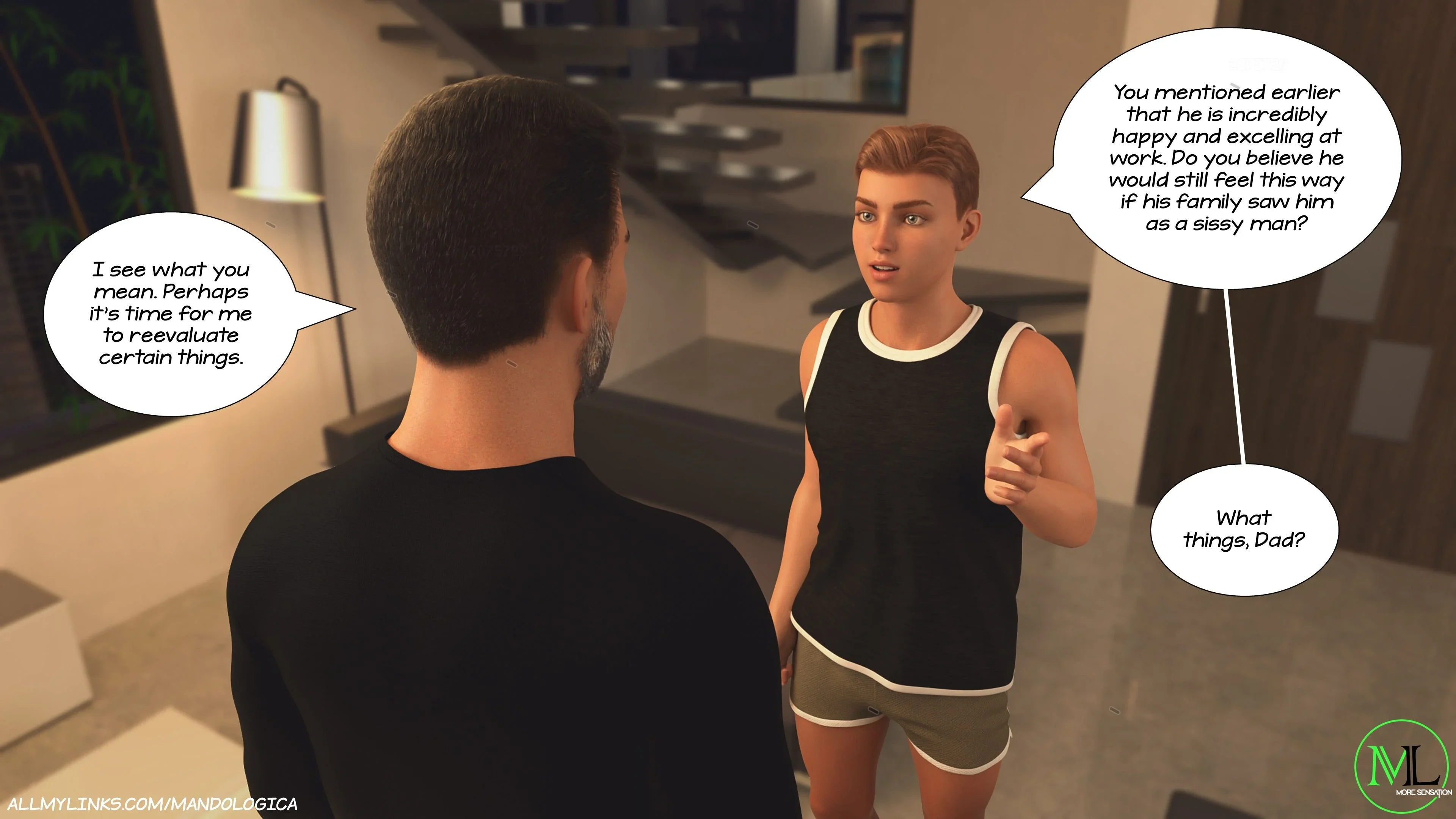 Breaking Boundaries [MandoLogica] - 7 . Breaking Boundaries - Chapter 7 - Page 190