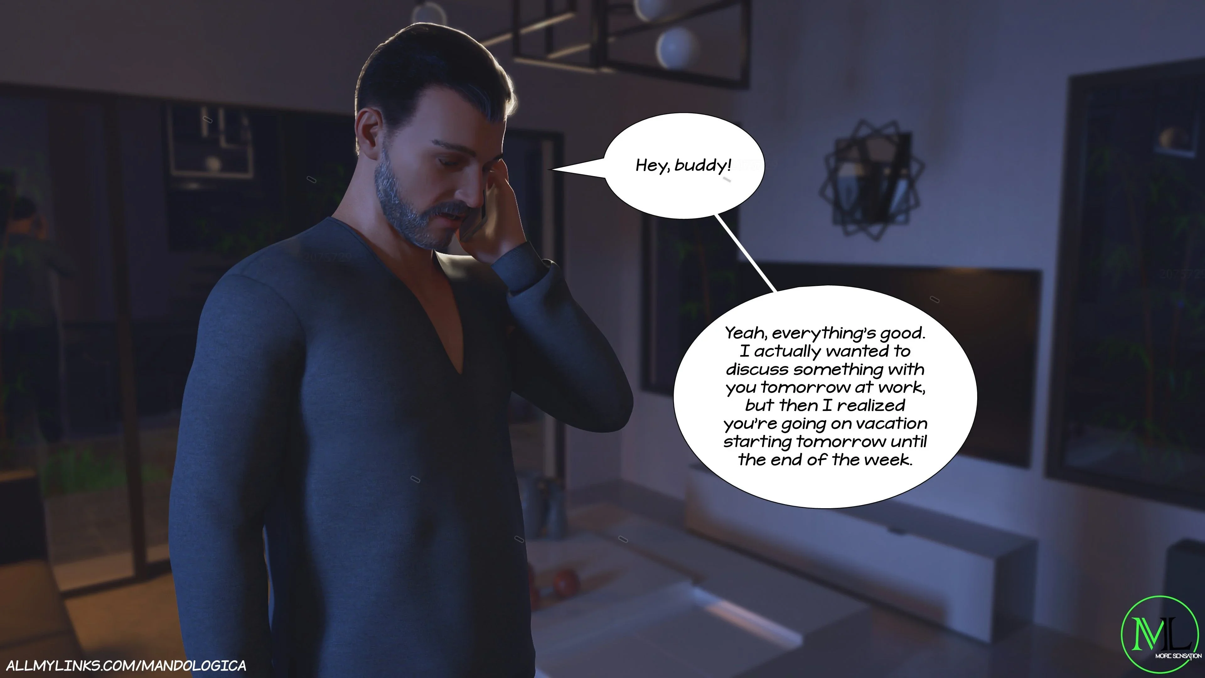 Breaking Boundaries [MandoLogica] - 7 . Breaking Boundaries - Chapter 7 - Page 213