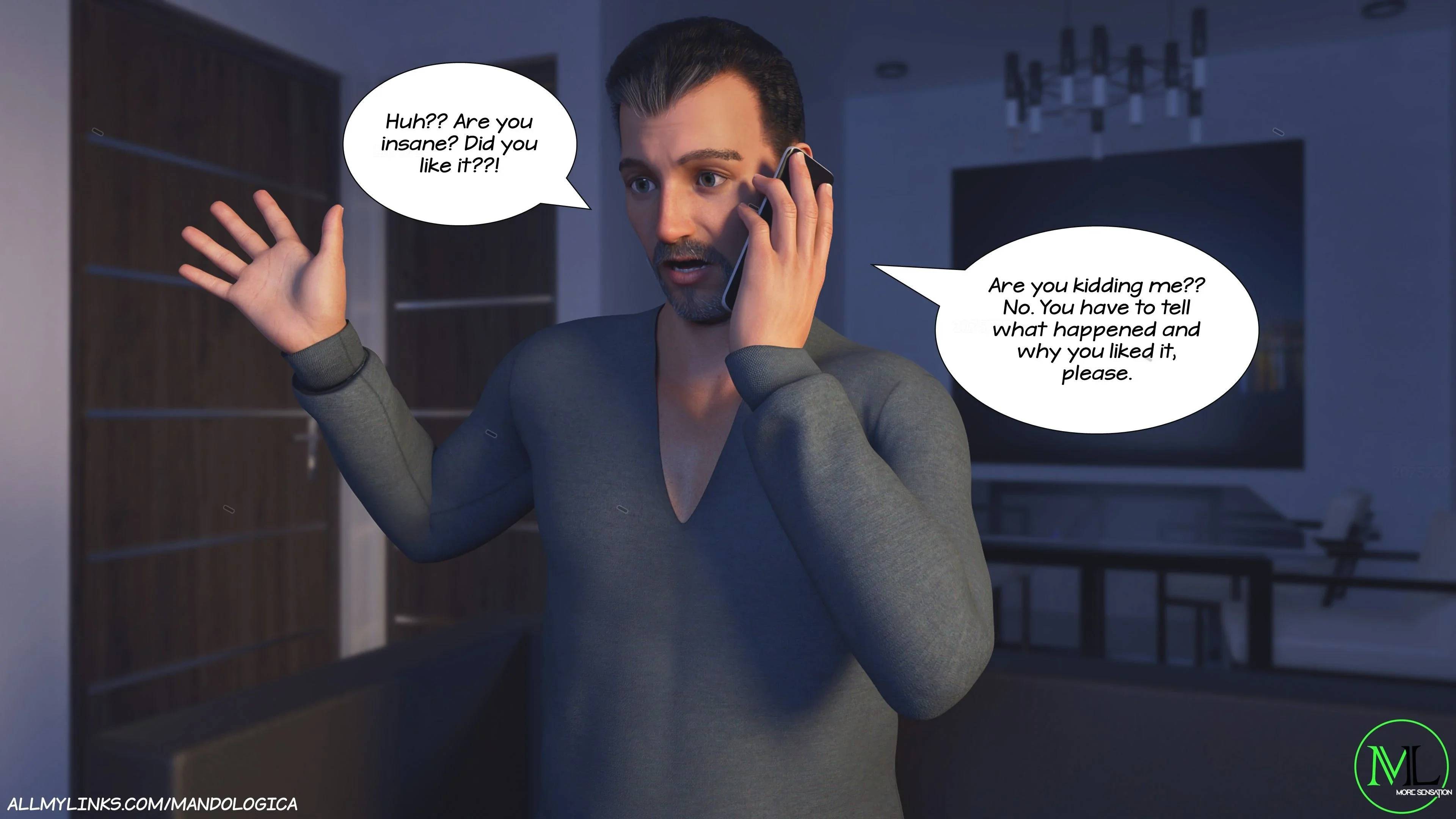 Breaking Boundaries [MandoLogica] - 7 . Breaking Boundaries - Chapter 7 - Page 219