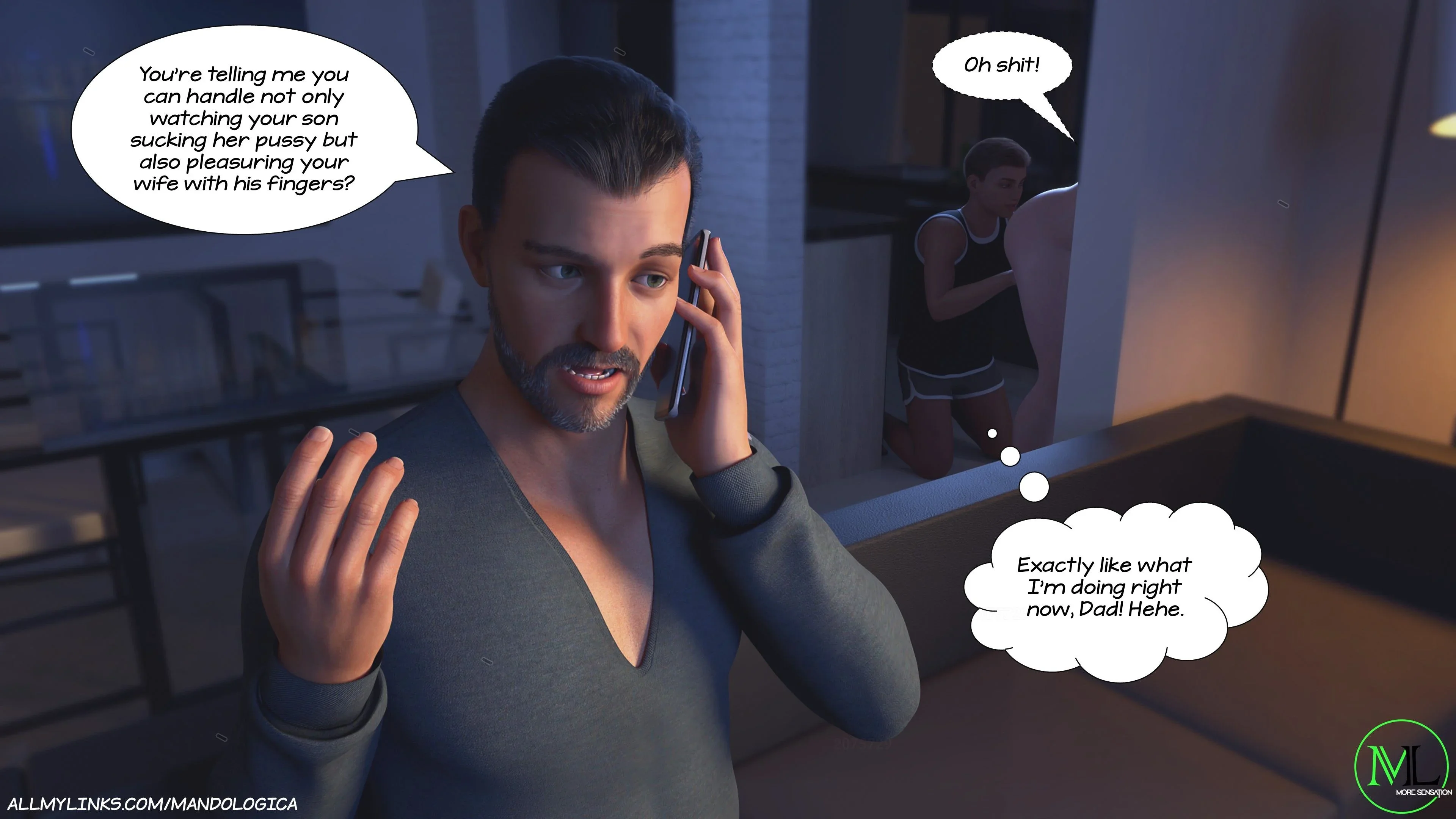 Breaking Boundaries [MandoLogica] - 7 . Breaking Boundaries - Chapter 7 - Page 225