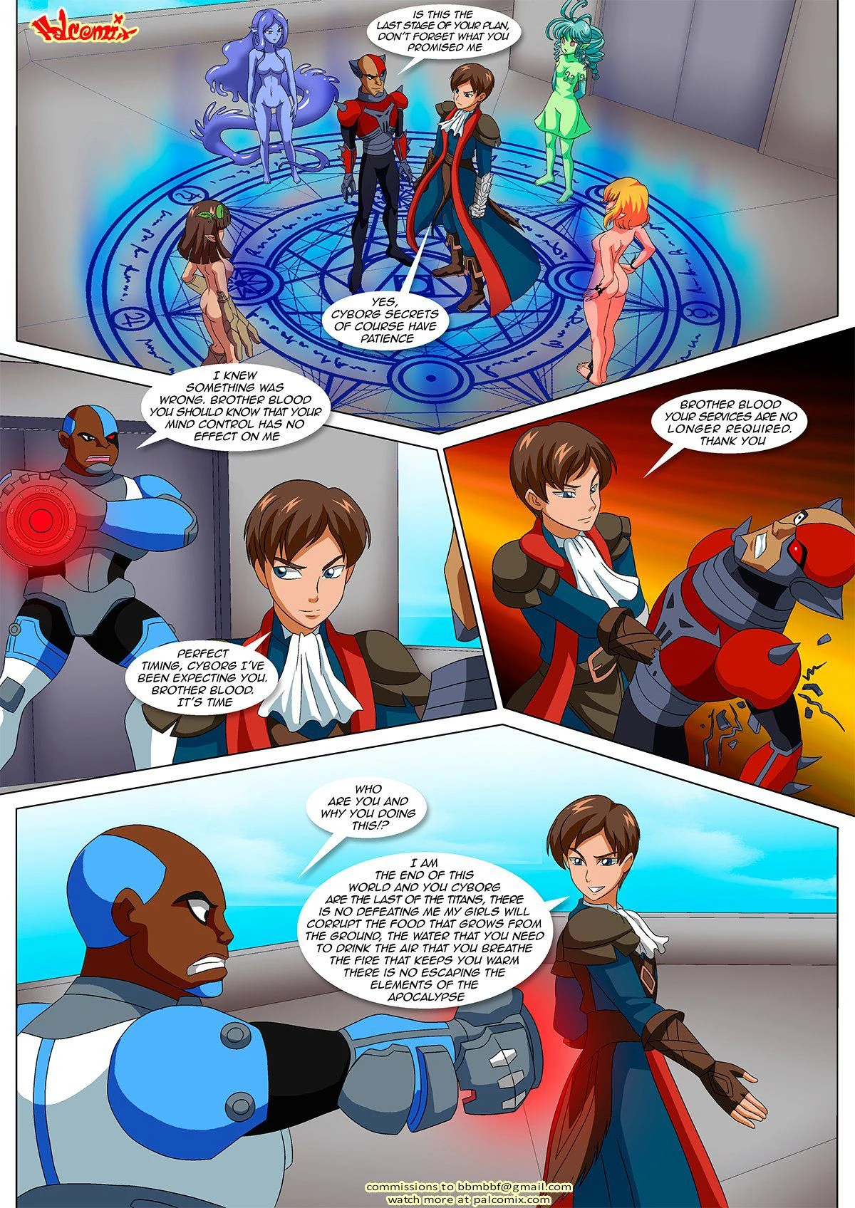 Raven’s Lust (Teen Titans) [Palcomix] - 1 . Raven's Lust - (Teen Titans) [Palcomix] - Page 16