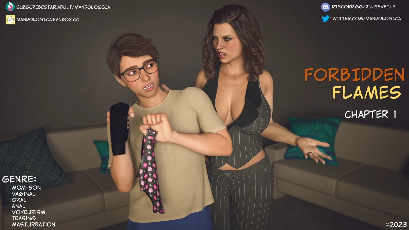 Forbidden Flames [MandoLogica] - Forbidden Flames 1 - Page 1