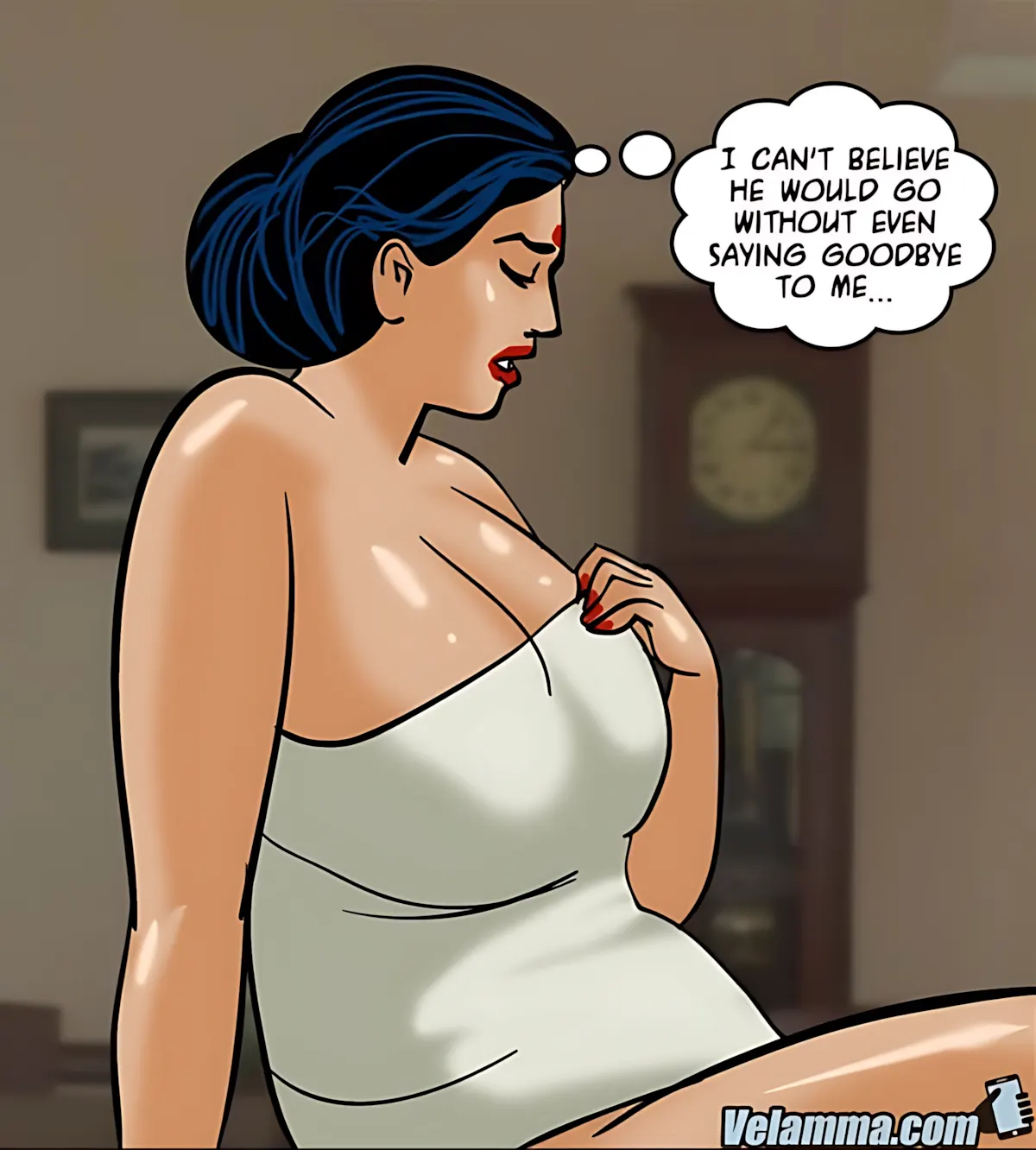 Velamma All Episodes Comics - 61 . Velamma - Episode 61 - Naked Cleaning - Page 24