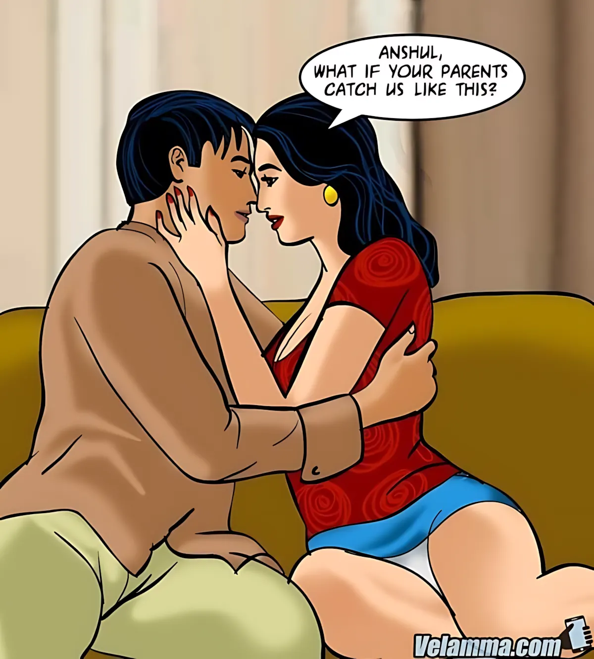Velamma All Episodes Comics - 61 . Velamma - Episode 61 - Naked Cleaning - Page 37