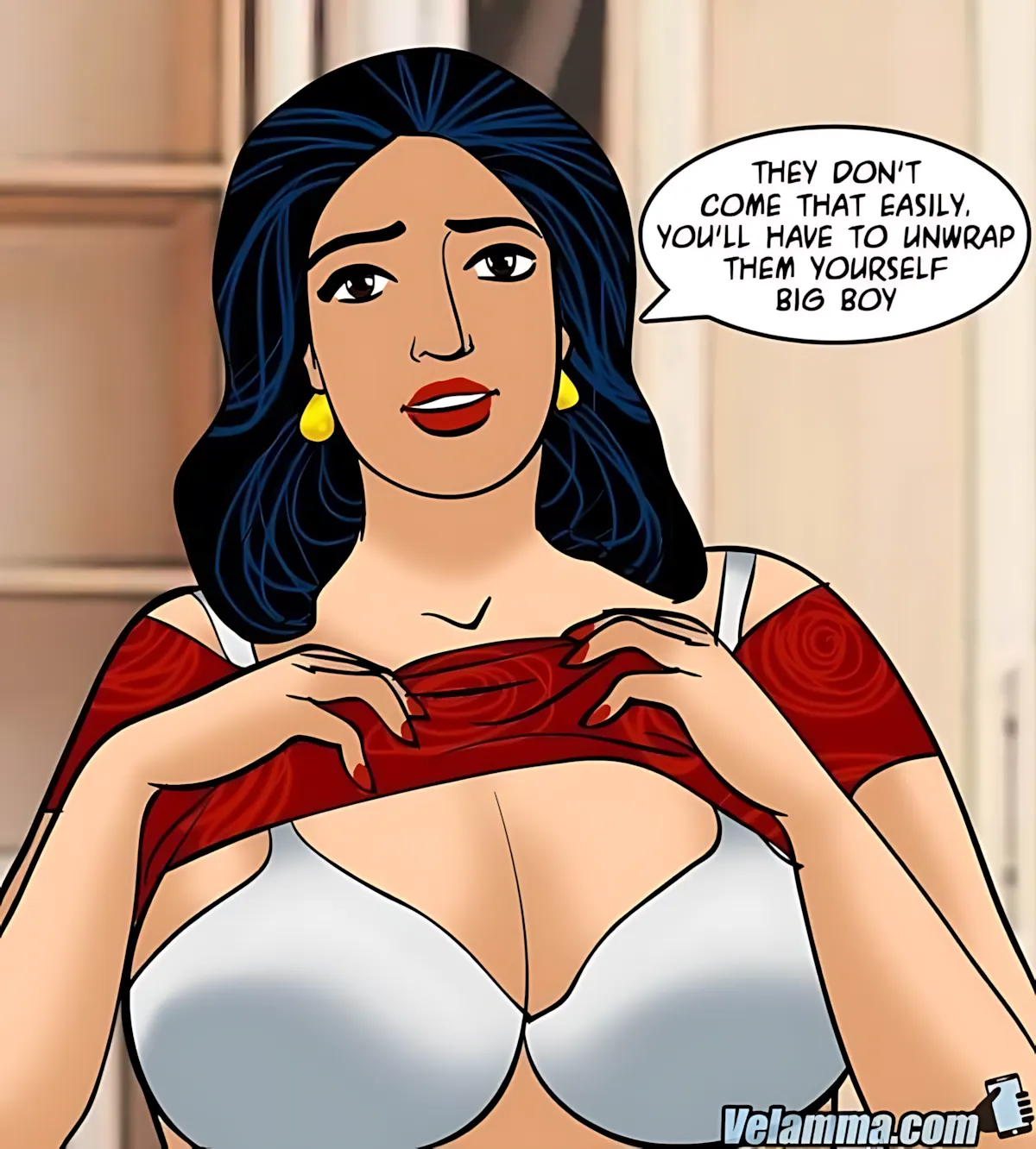 Velamma All Episodes Comics - 61 . Velamma - Episode 61 - Naked Cleaning - Page 43