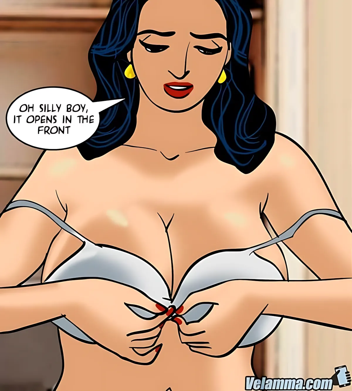 Velamma All Episodes Comics - 61 . Velamma - Episode 61 - Naked Cleaning - Page 45