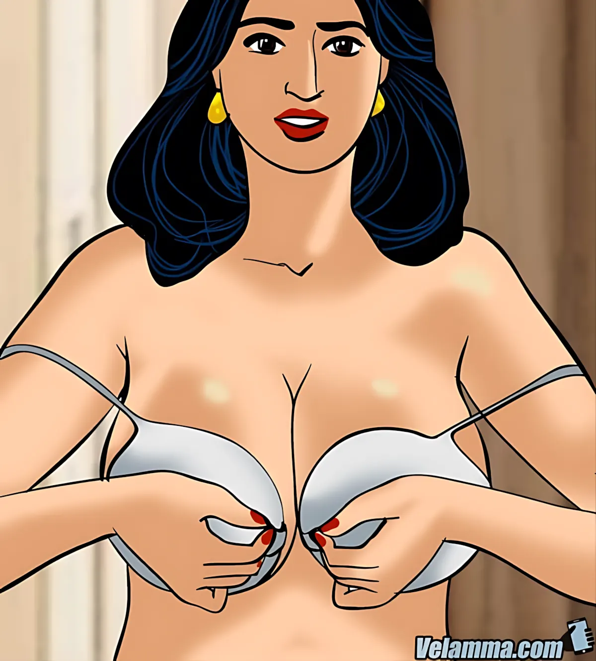 Velamma All Episodes Comics - 61 . Velamma - Episode 61 - Naked Cleaning - Page 46