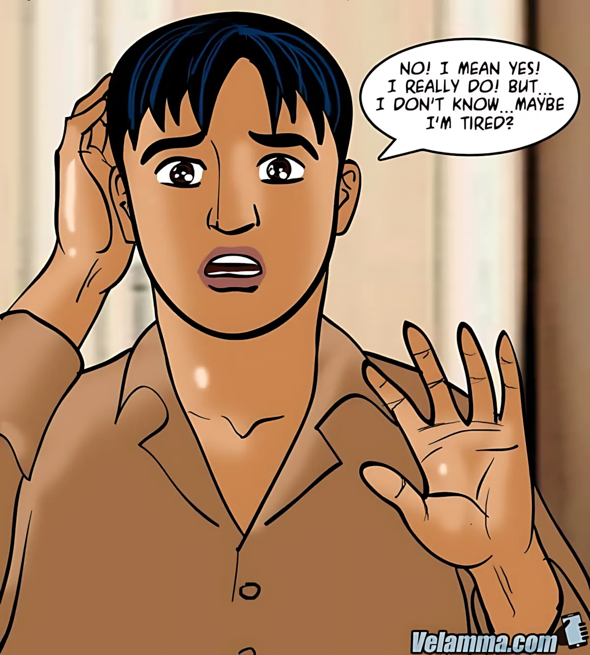 Velamma All Episodes Comics - 61 . Velamma - Episode 61 - Naked Cleaning - Page 68
